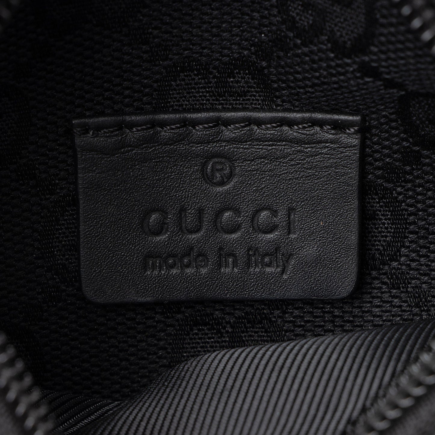 Gucci GG Canvas Double Pocket Belt Bag