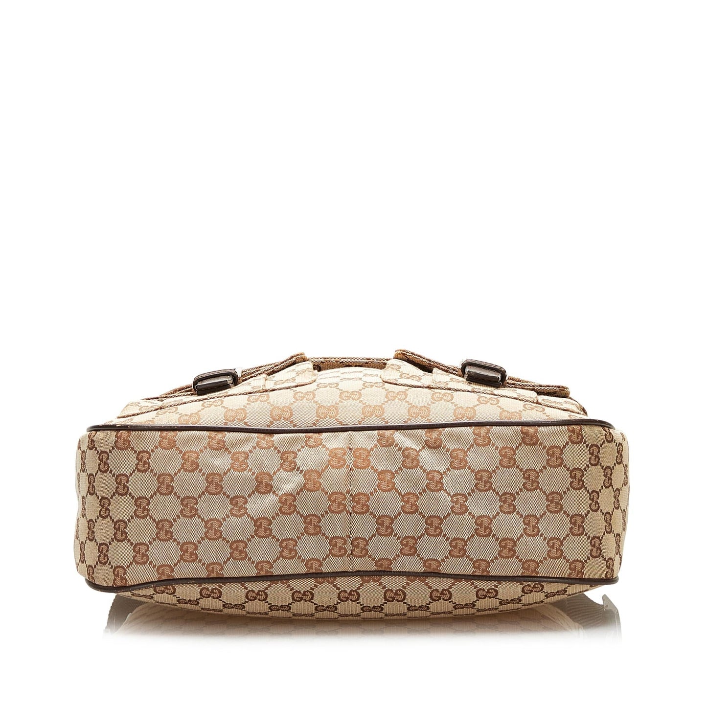 Gucci GG Canvas Double Pocket Flap Messenger (SHG-35377)