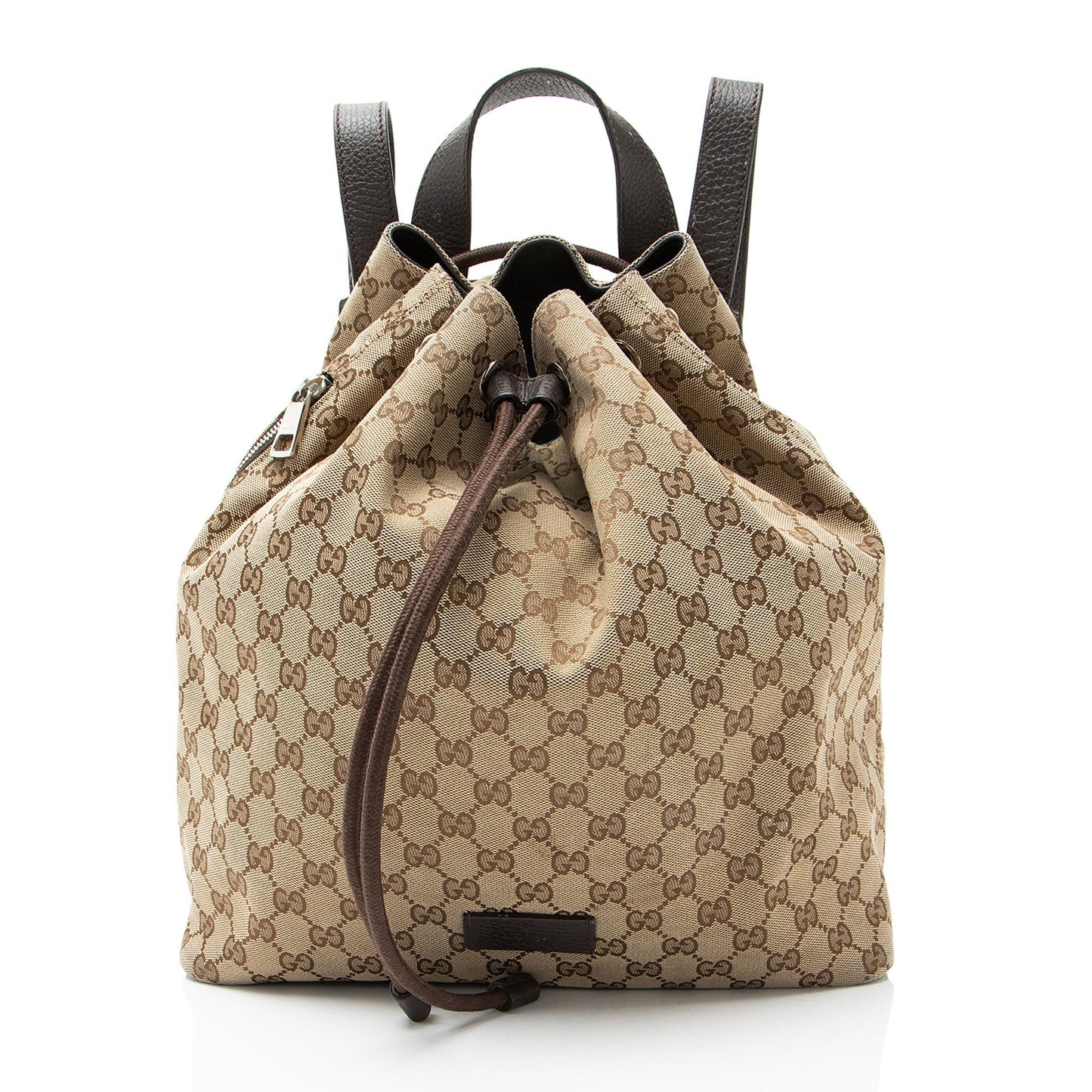 Gucci GG Canvas Drawstring Backpack