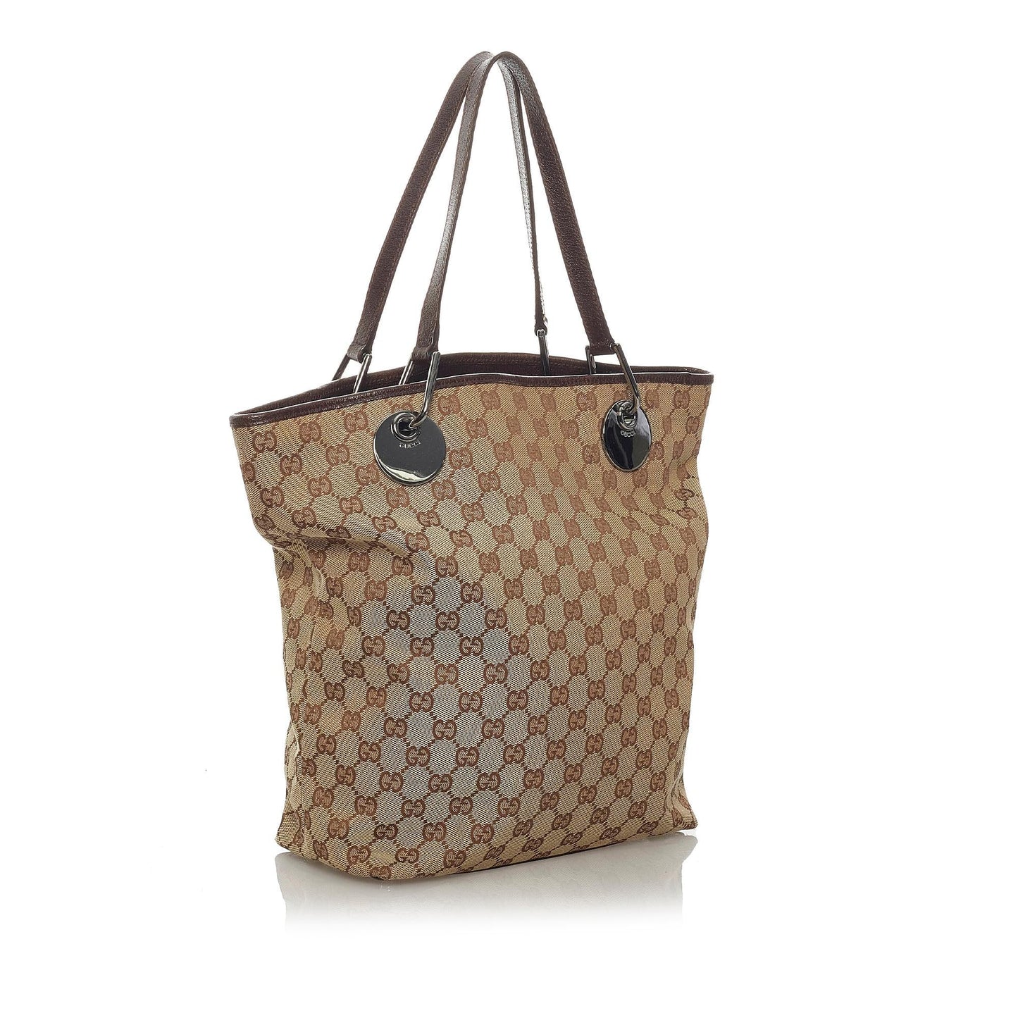 Gucci GG Canvas Eclipse Shoulder Bag (SHG-29186)