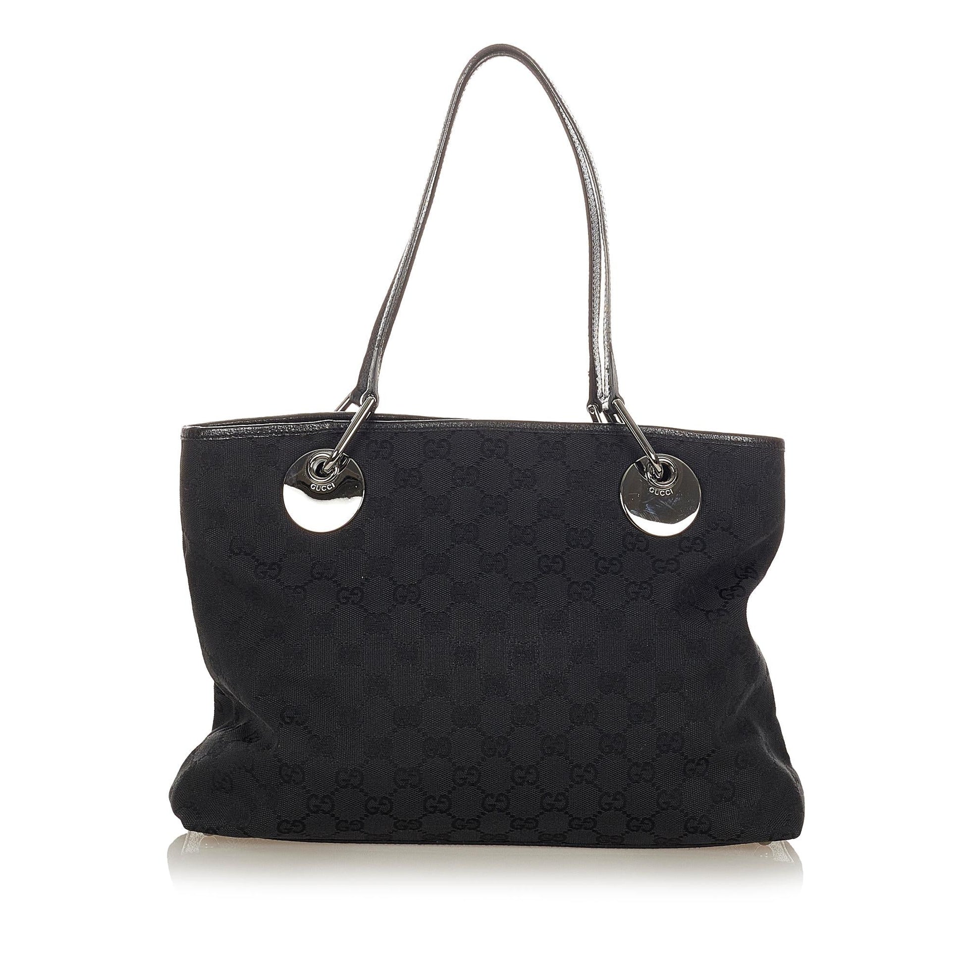 Gucci GG Canvas Eclipse Shoulder Bag (SHG-34023)