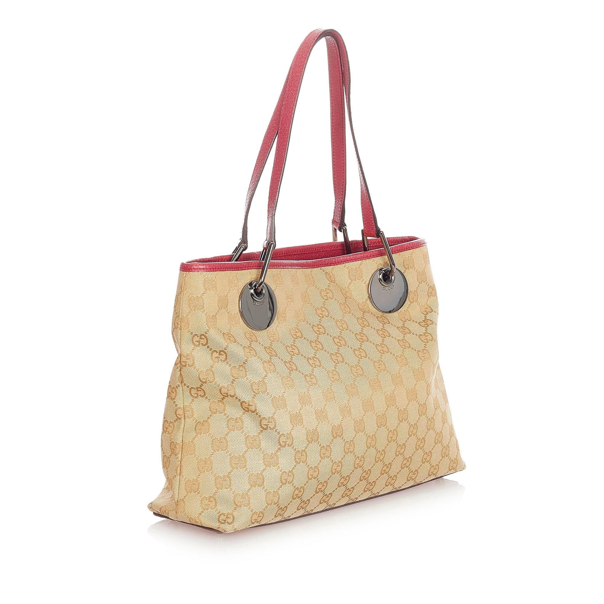 Gucci GG Canvas Eclipse Shoulder Bag (SHG-34031)