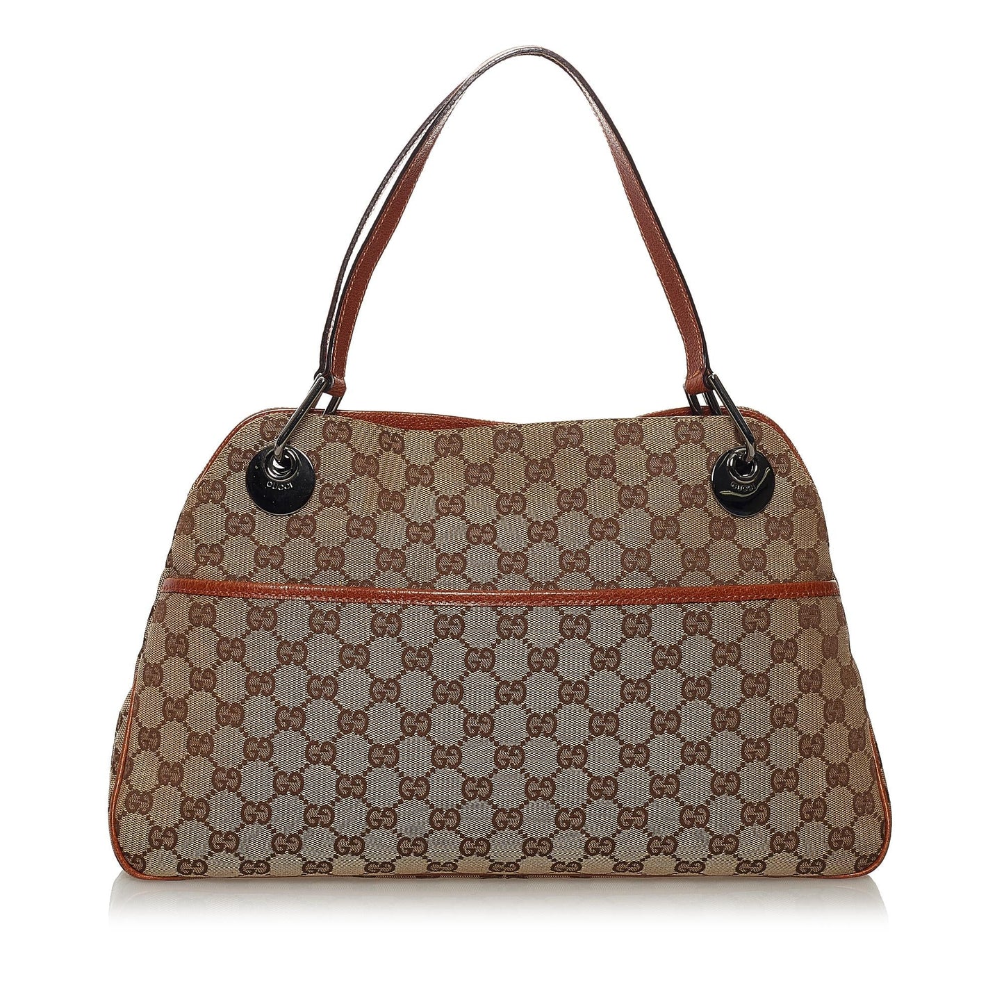 Gucci GG Canvas Eclipse Shoulder Bag (SHG-34757)