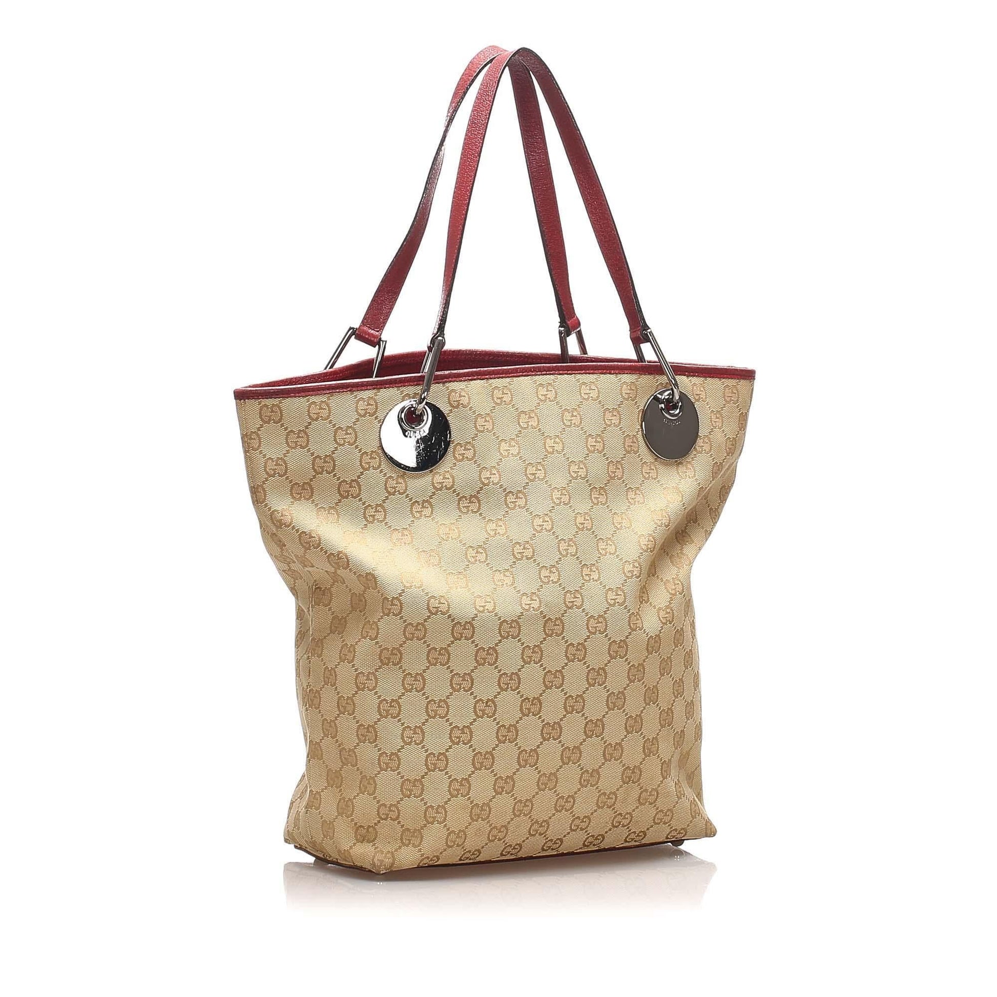 Gucci Canvas Monogram Tote Style 176