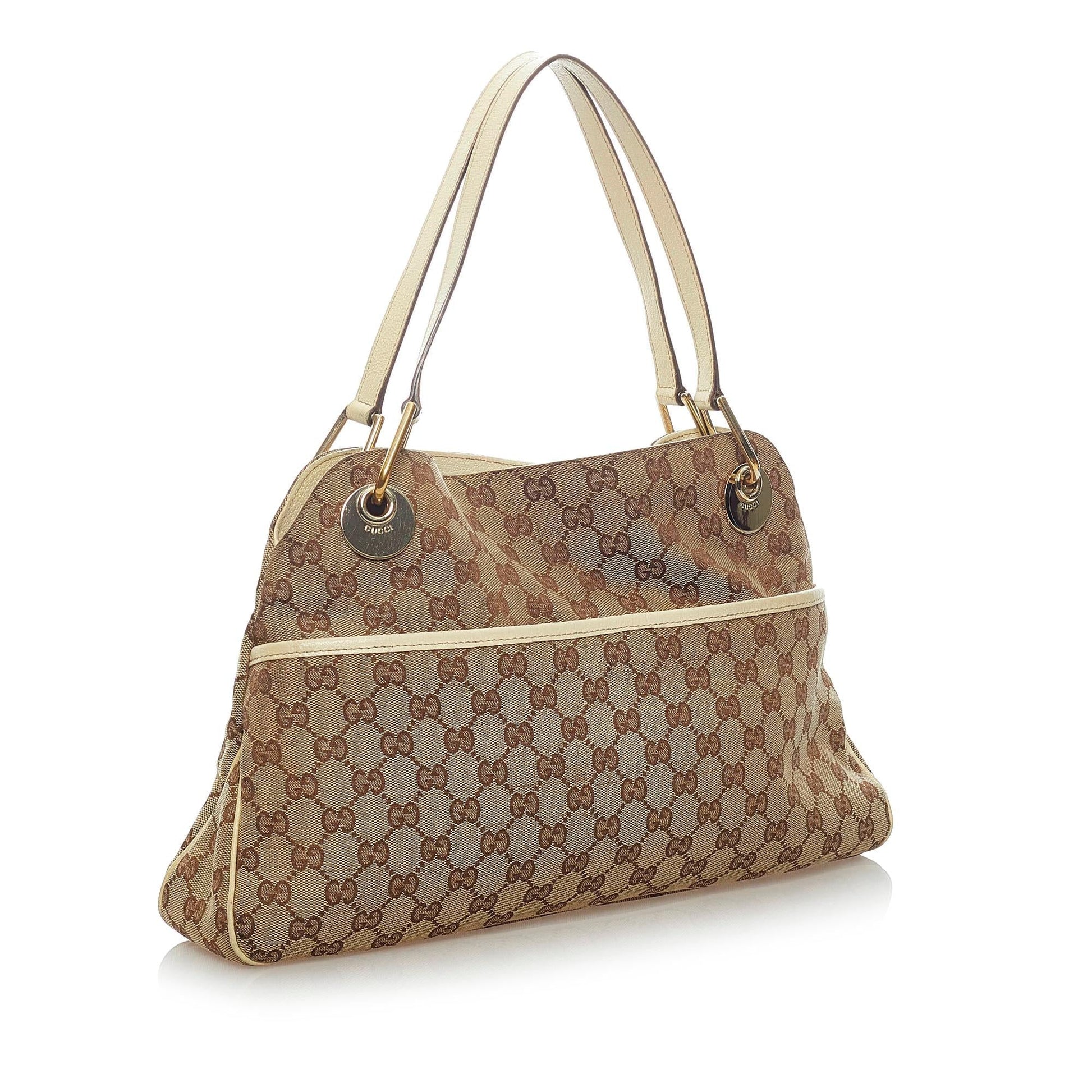 Gucci GG Canvas Eclipse Tote Bag (SHG-37358)