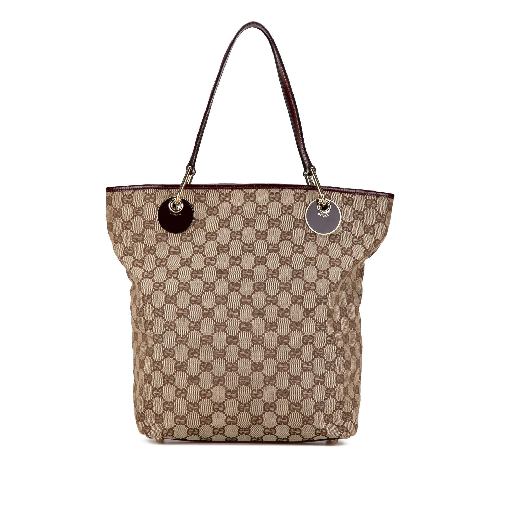 Gucci GG Canvas Eclipse Tote (SHG-uZPc1Y)