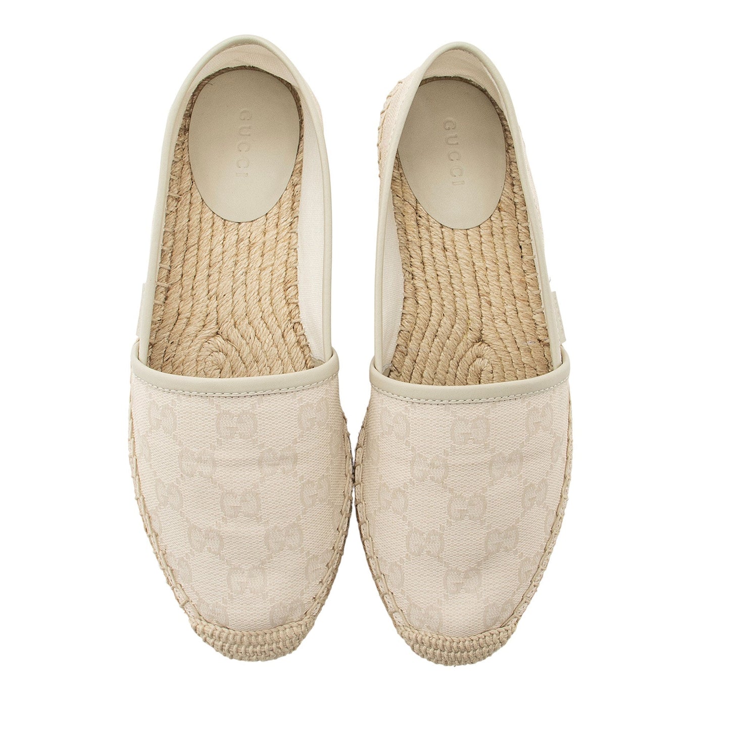 Gucci GG Canvas Espadrilles - Size 6.5 / 36.5