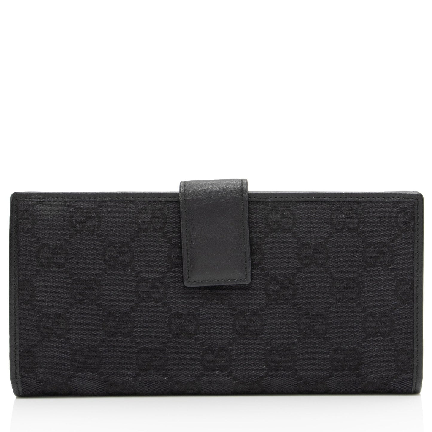 Gucci GG Canvas Flap Continental Wallet (SHF-5hwW9Y)