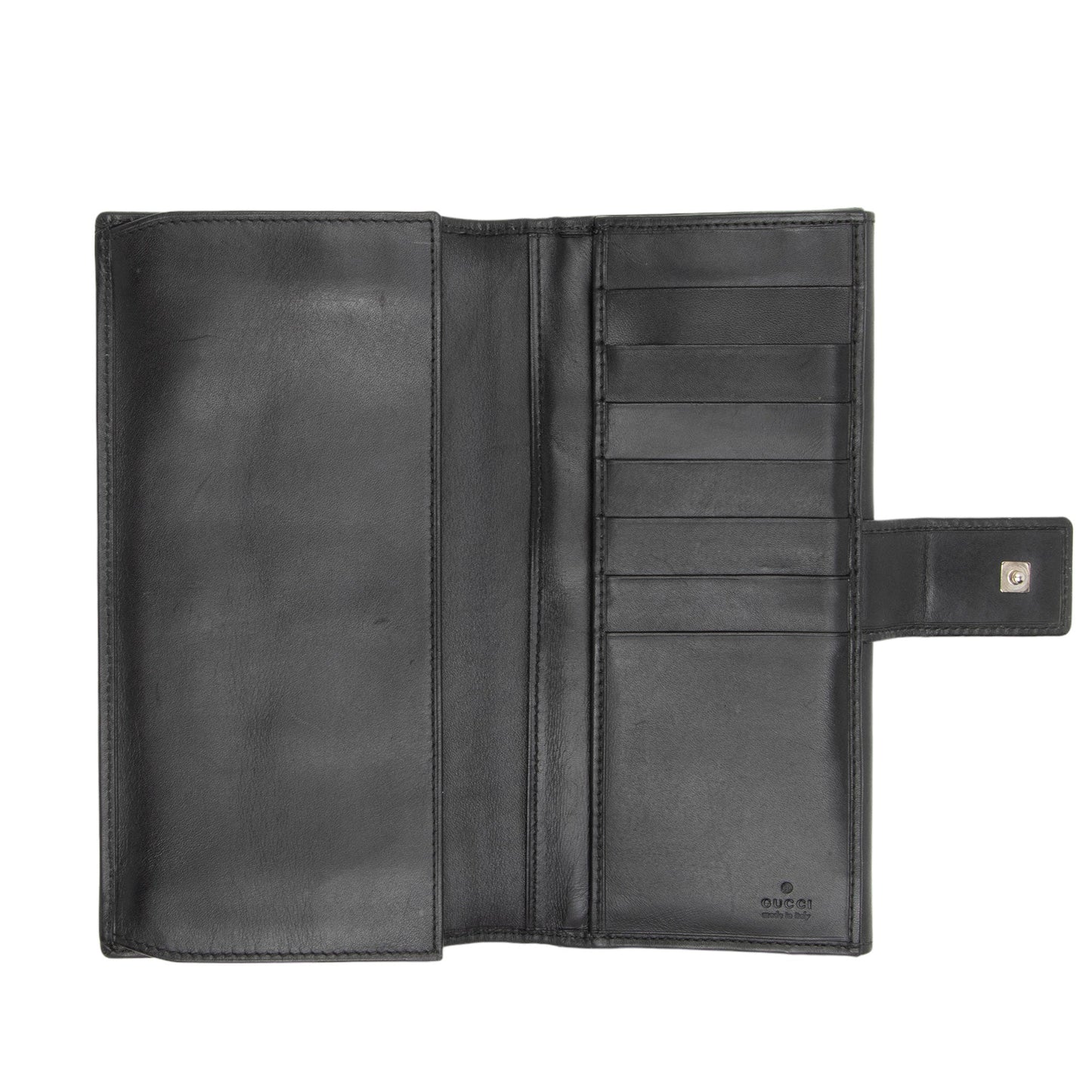 Gucci GG Canvas Flap Continental Wallet (SHF-5hwW9Y)