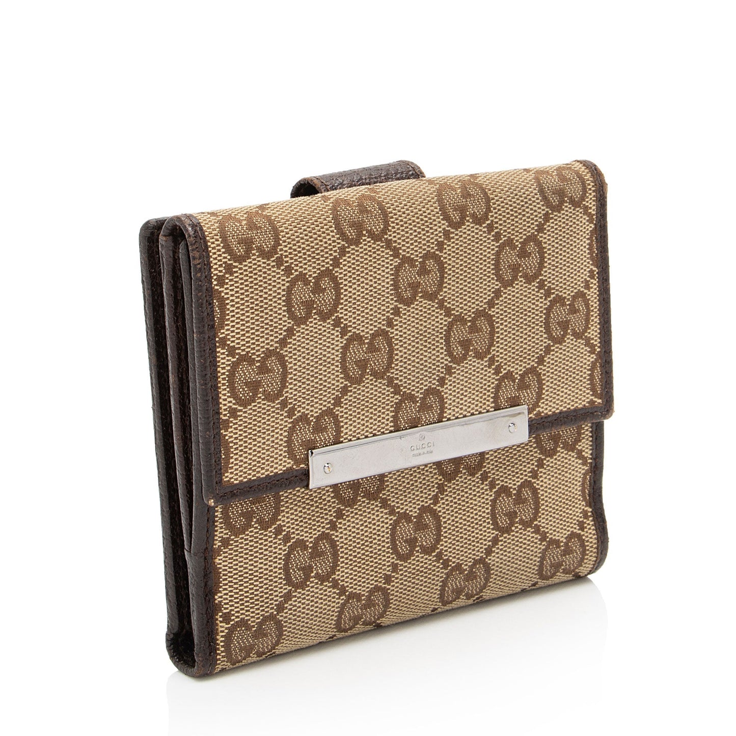 Gucci GG Canvas French Wallet (SHF-Acn7sT)