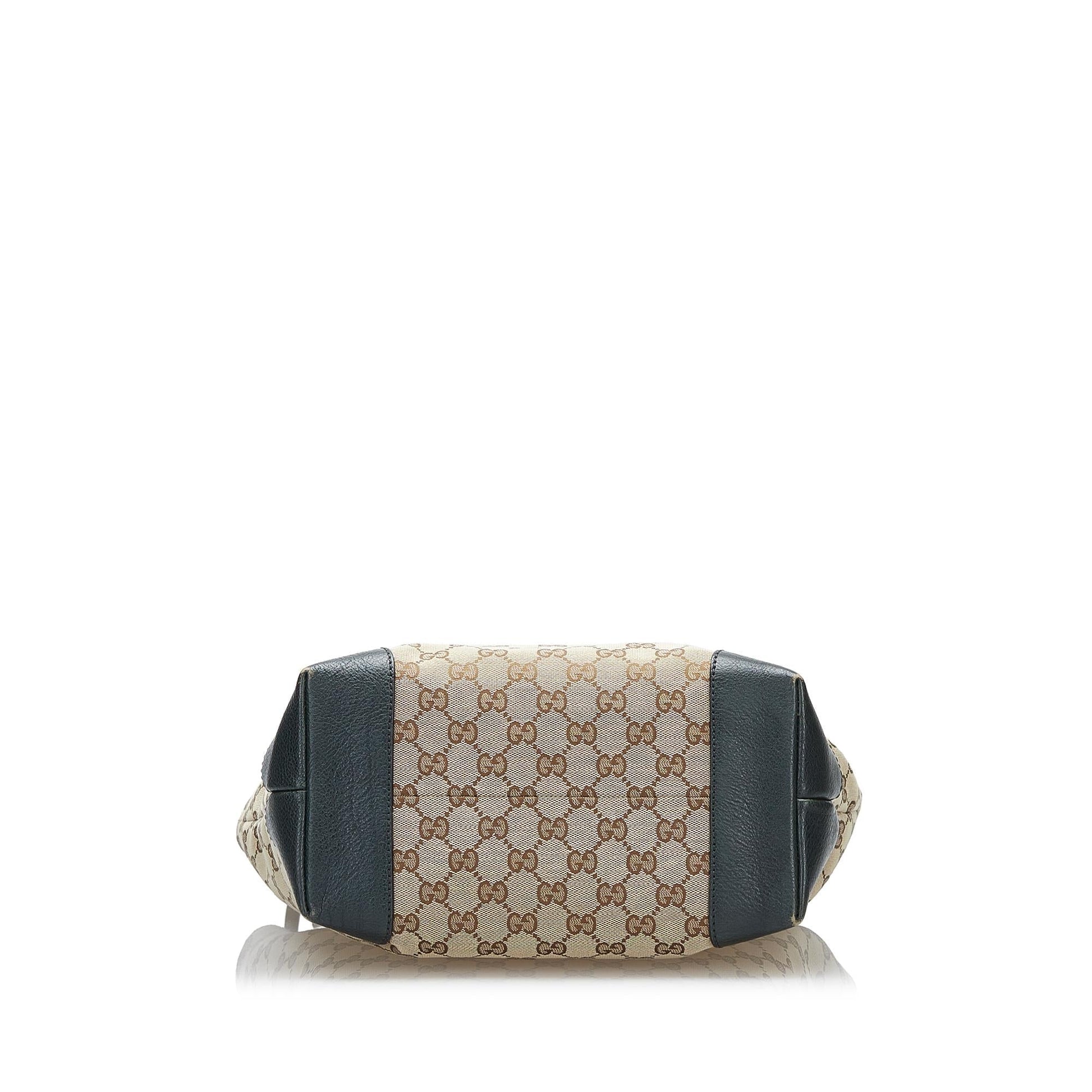 Gucci GG Canvas GG Charm Tote (SHG-36503)