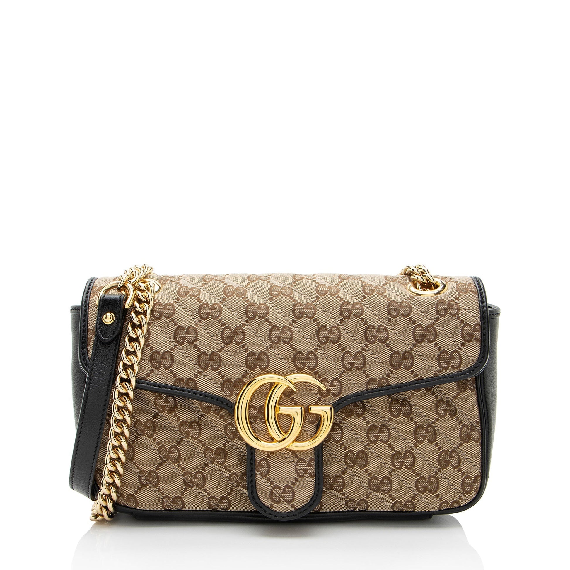 Gucci Leather Canvas Crossbody