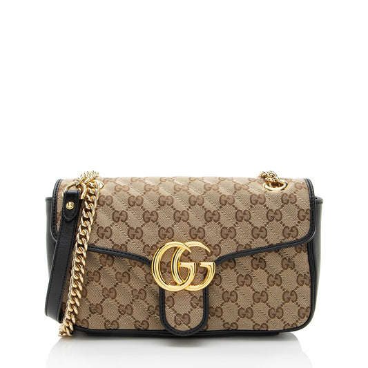 Gucci Leather Canvas Crossbody