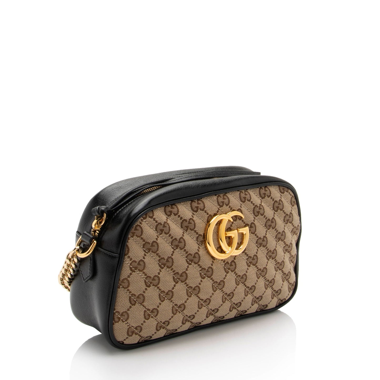 Gucci Leather Canvas Crossbody