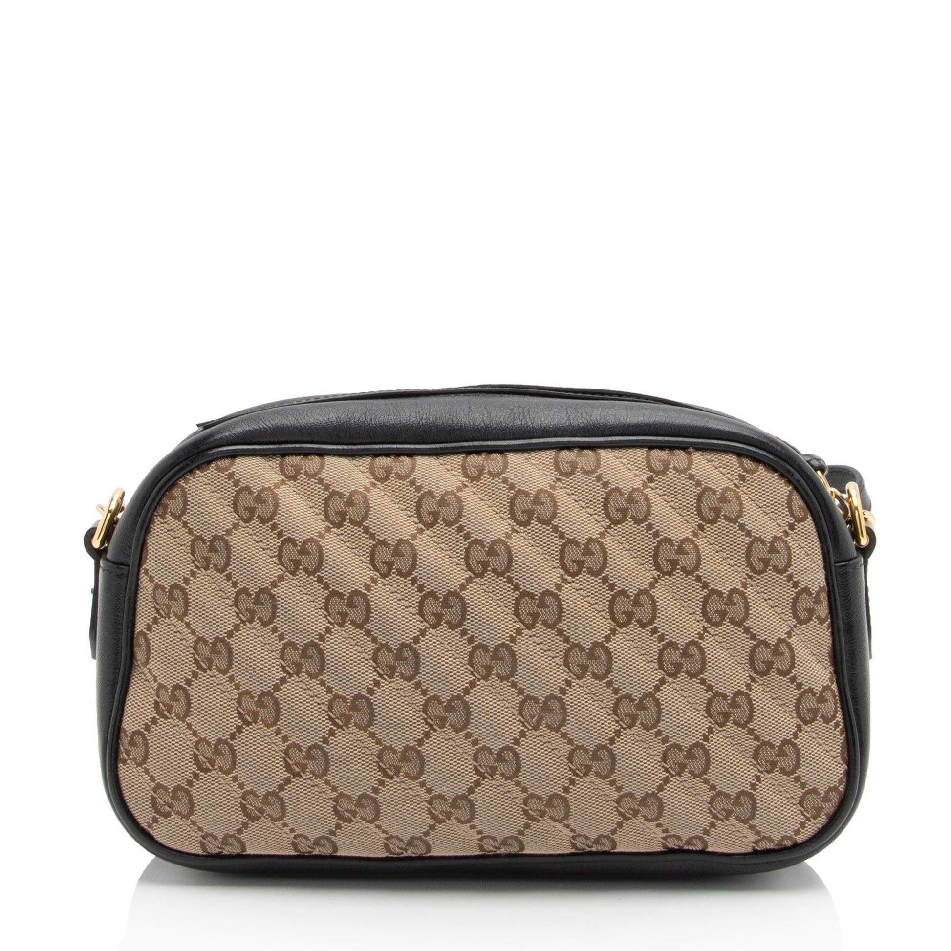 Gucci Leather Canvas Crossbody