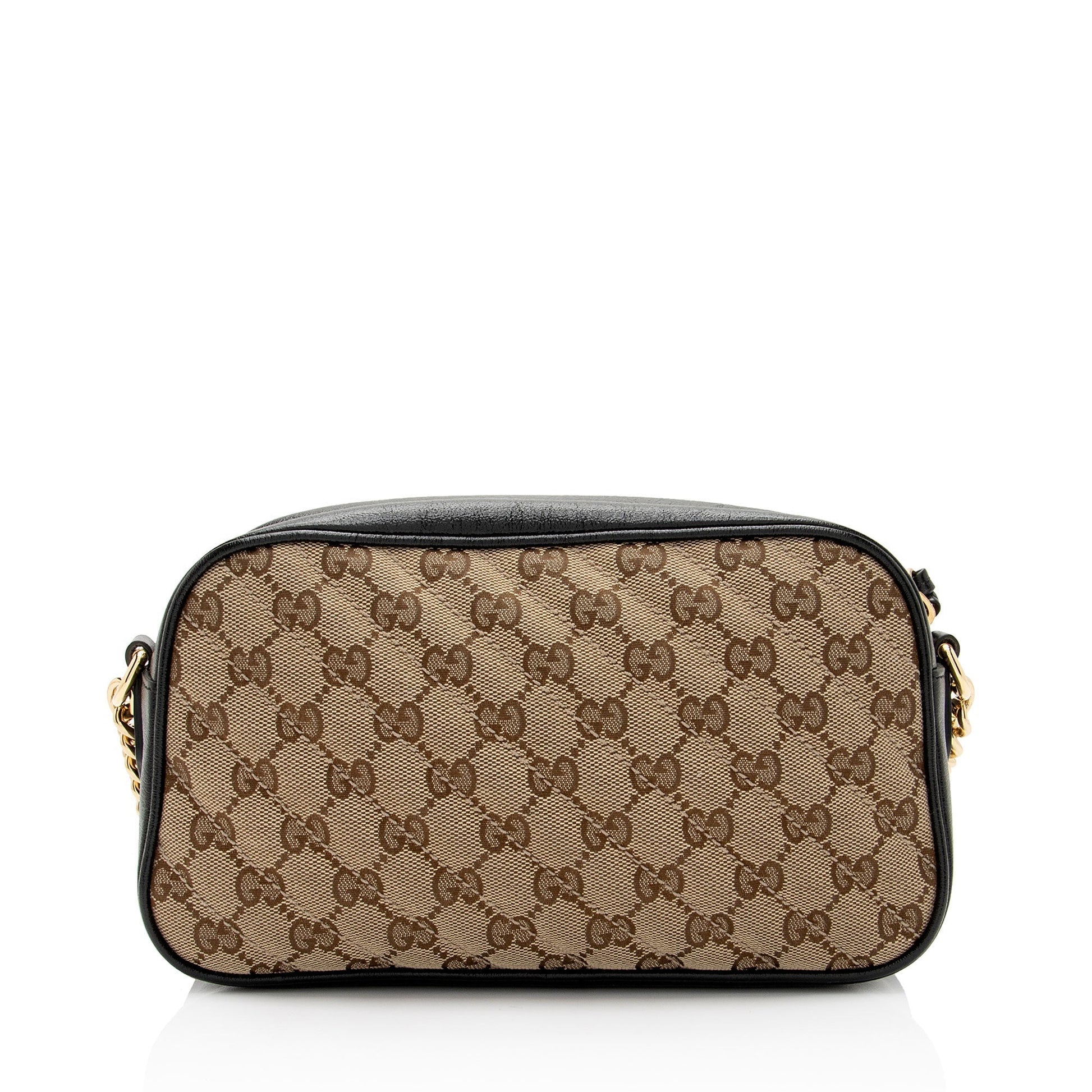 Gucci Leather Canvas Crossbody