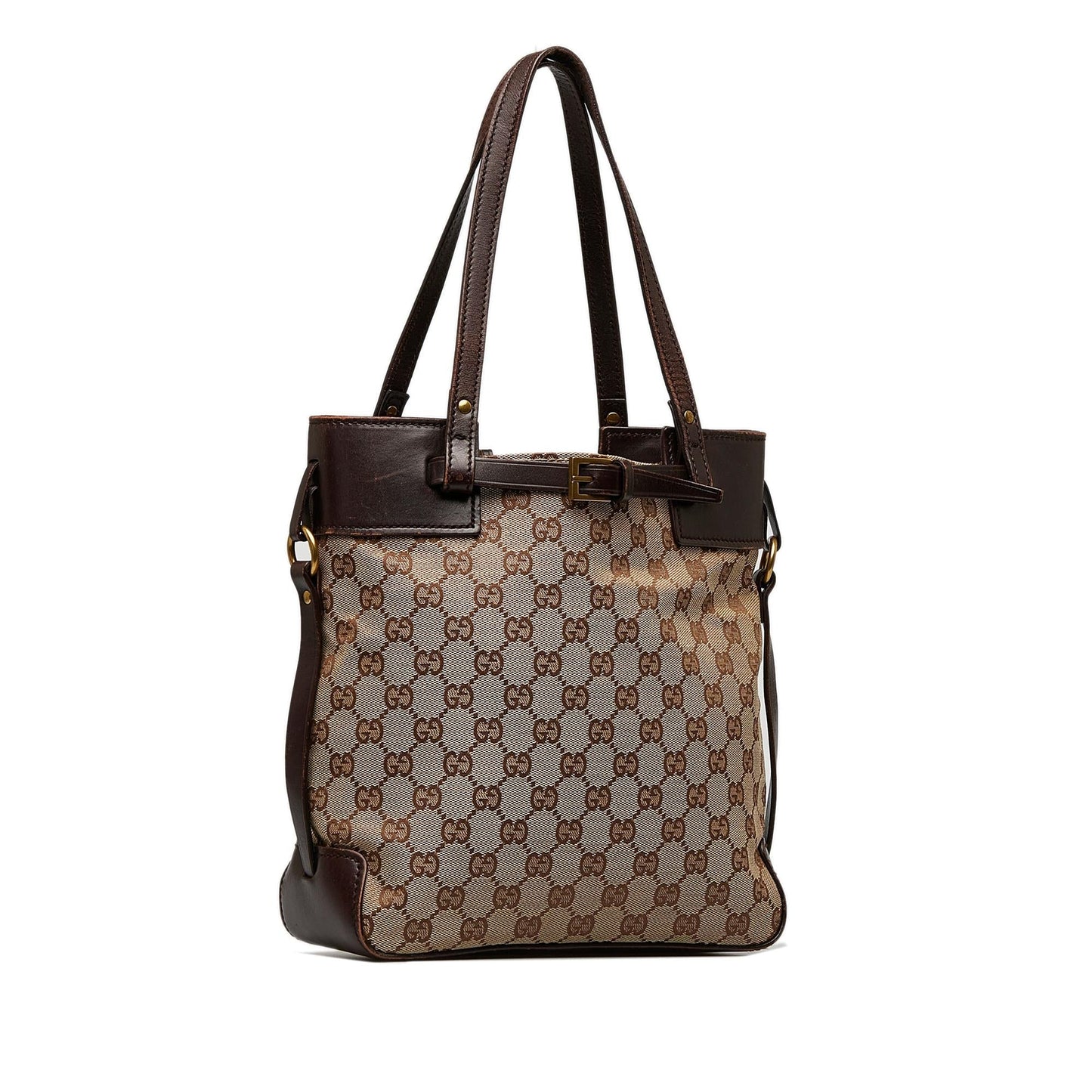 Gucci GG Canvas Handbag (SHG-X003AZ)