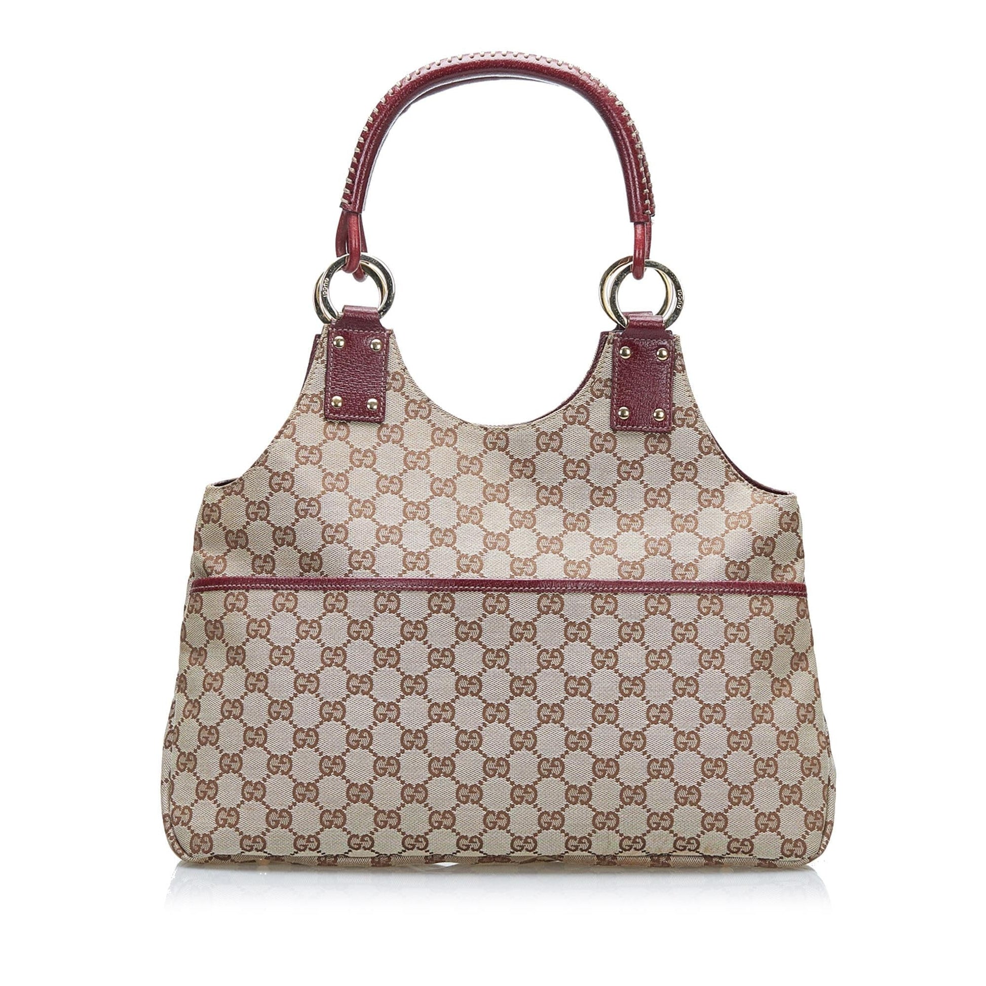 Gucci Canvas Shoulder Bag
