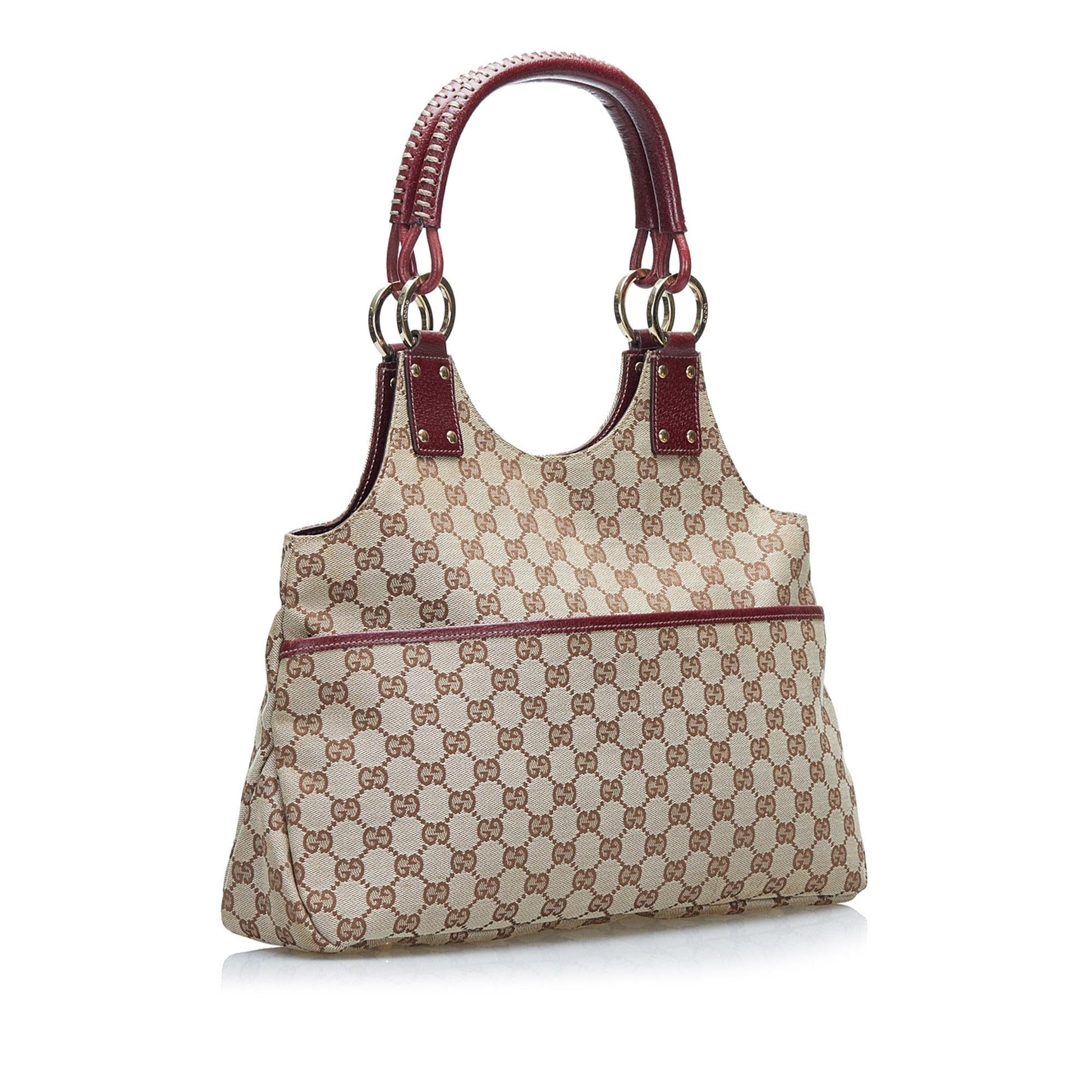 Gucci Canvas Shoulder Bag
