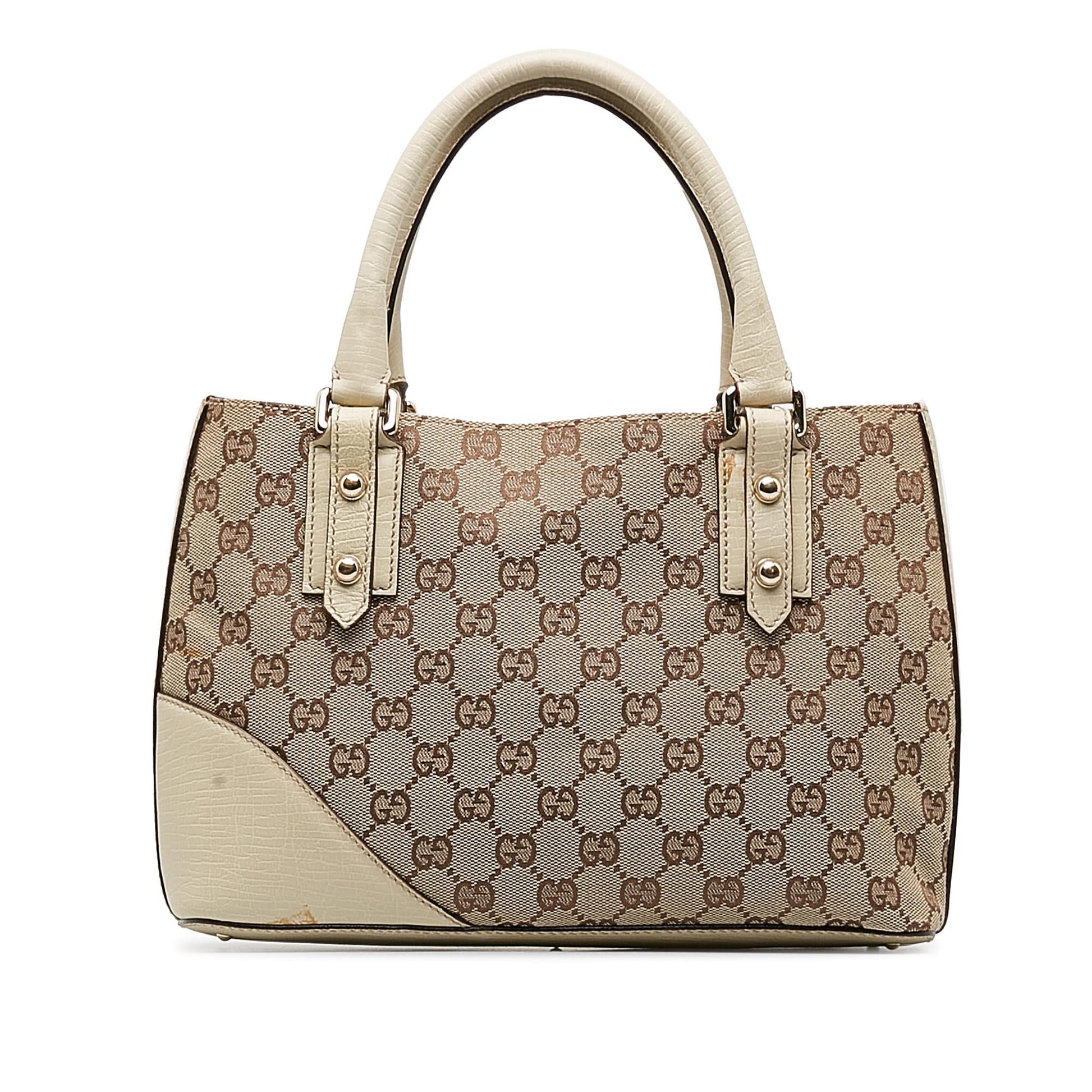 Gucci Canvas Shoulder Bag
