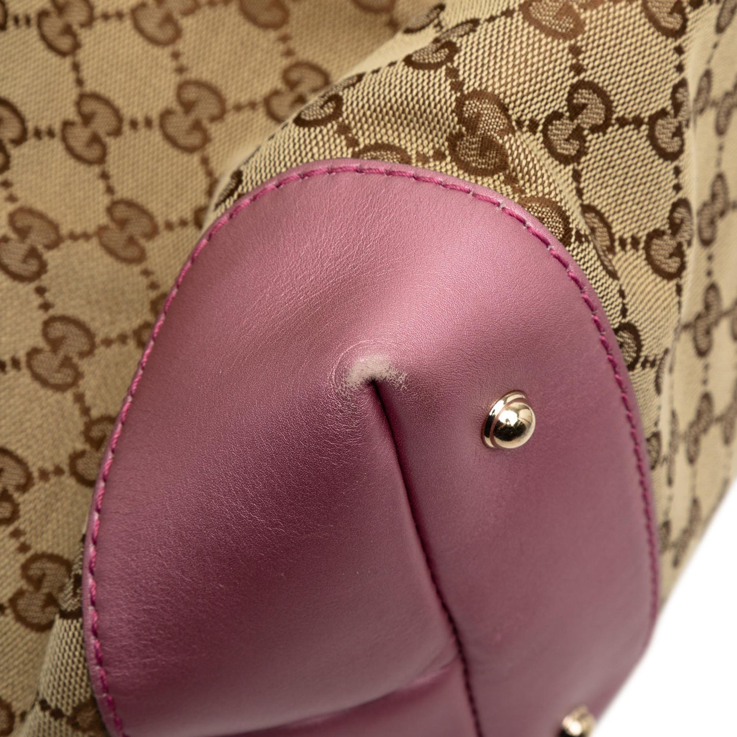 Gucci GG Canvas Heart Bit Shoulder Bag
