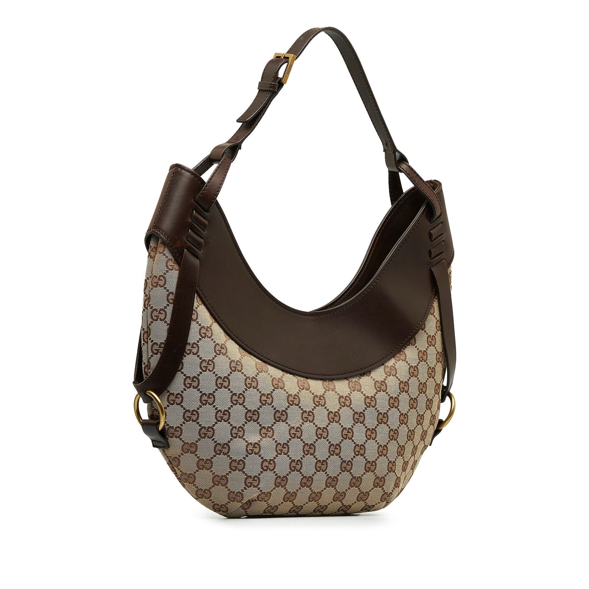 Gucci Canvas Shoulder Bag