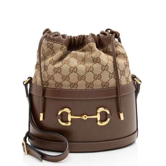 Gucci Leather Canvas Crossbody