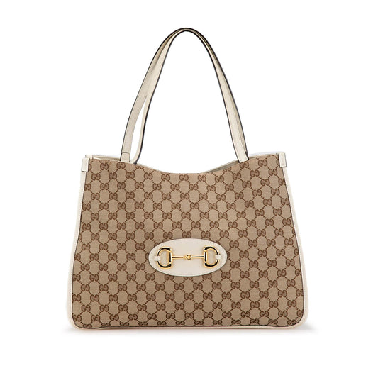 Gucci GG Canvas Horsebit 1955 Tote