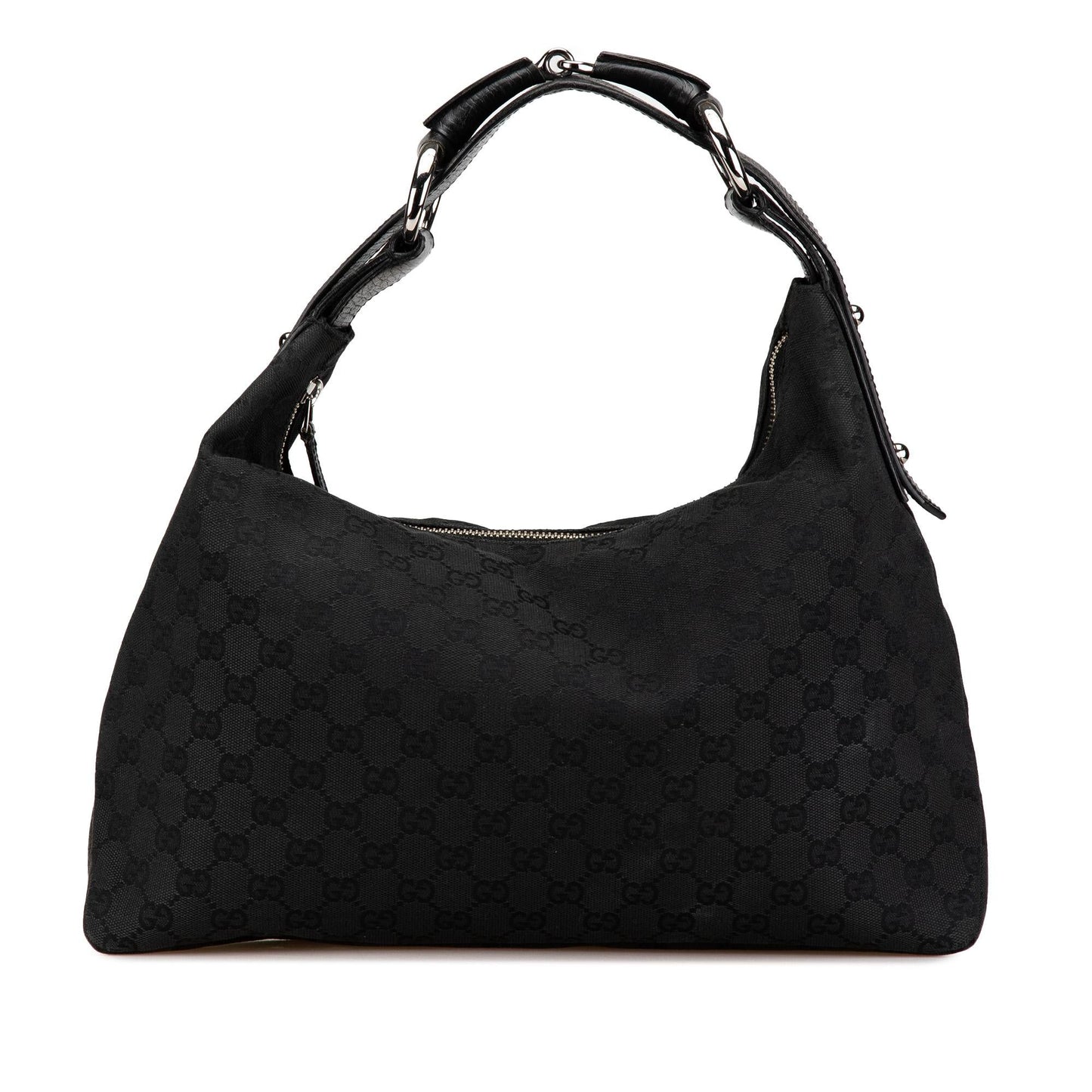Gucci GG Canvas Horsebit Hobo