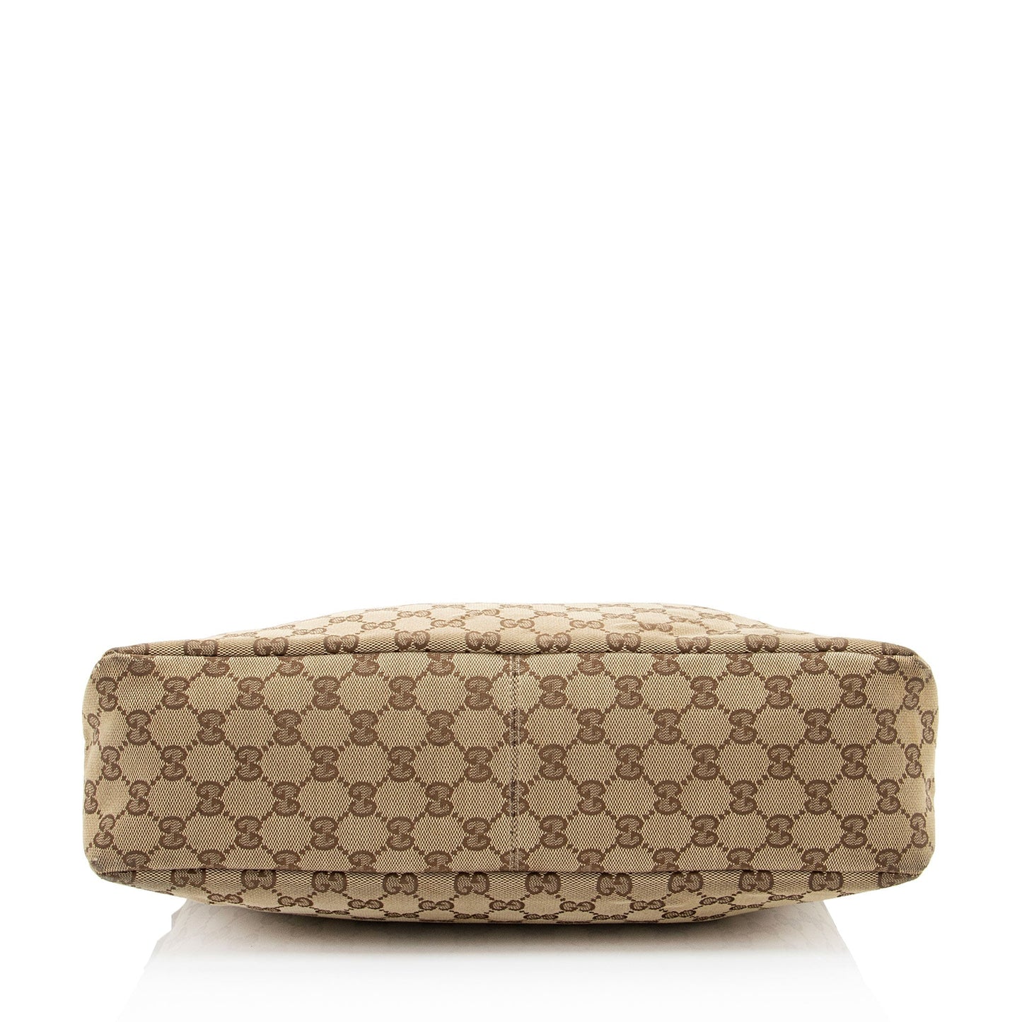 Gucci GG Canvas Horsebit Medium Hobo (SHF-V8RIx7)