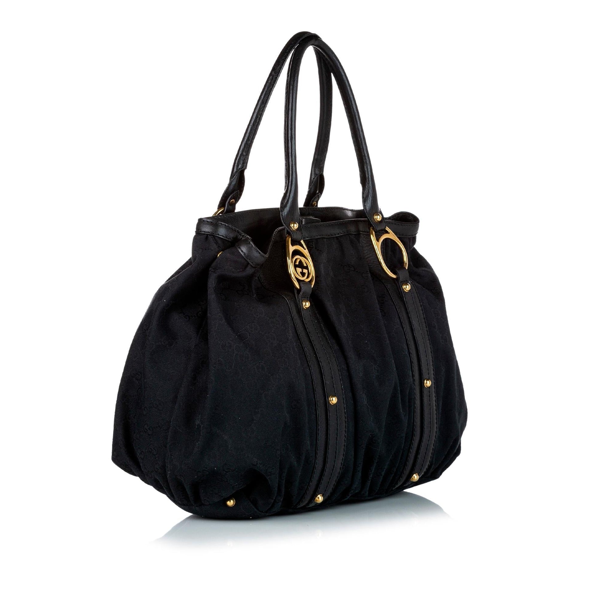 Gucci Interlocking G Canvas Tote