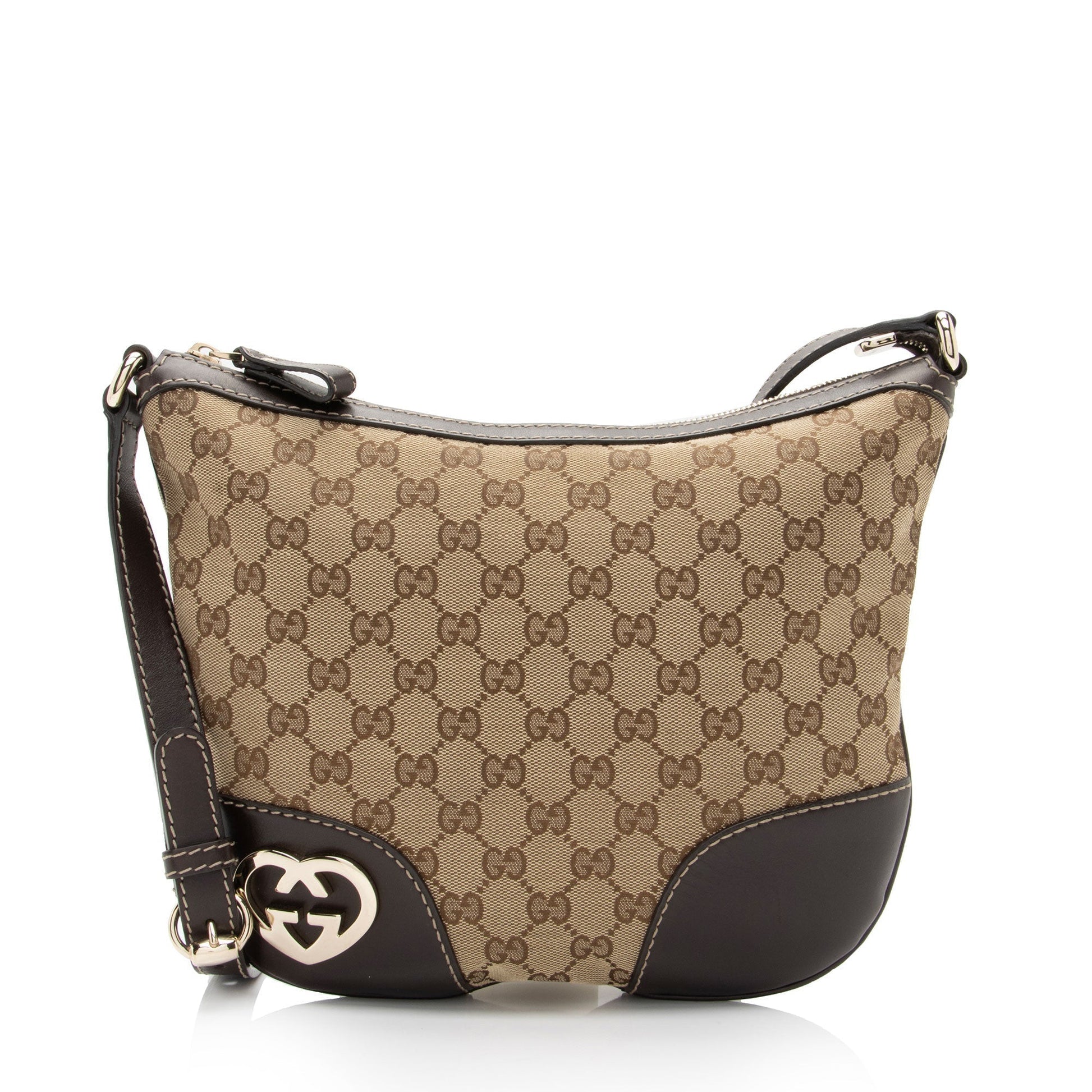 Gucci Leather Canvas Crossbody