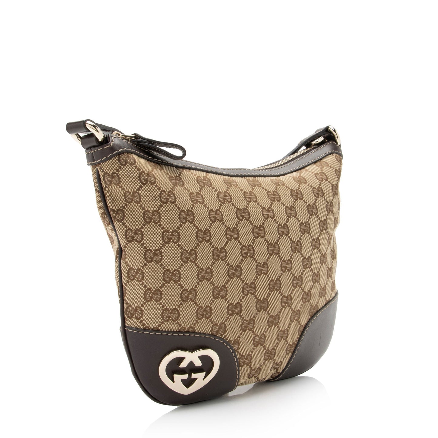 Gucci Leather Canvas Crossbody