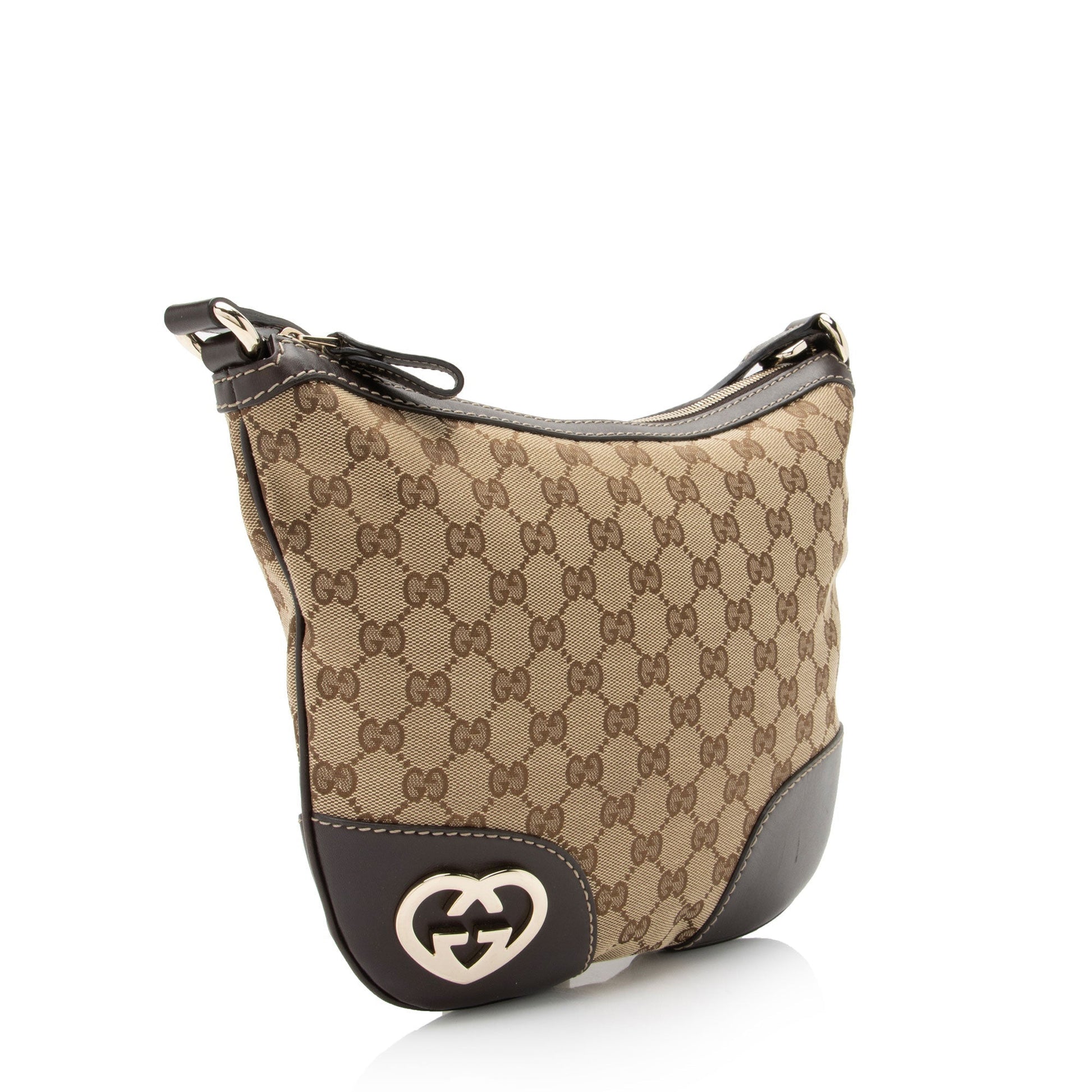Gucci Leather Canvas Crossbody