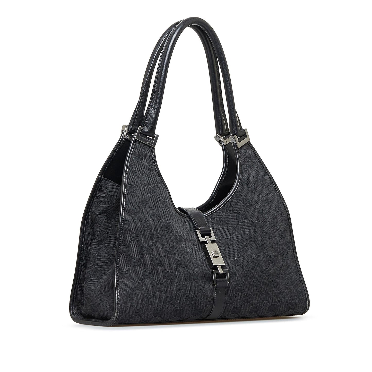 Gucci GG Canvas Jackie Bardot (SHG-EeJrV5)