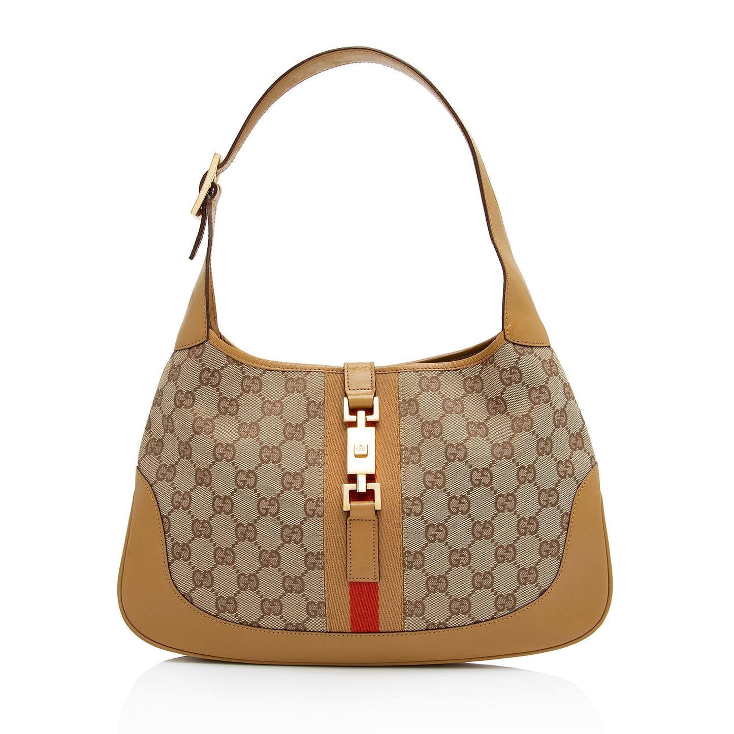 Gucci GG Canvas Jackie Hobo (SHF-fUN11C)