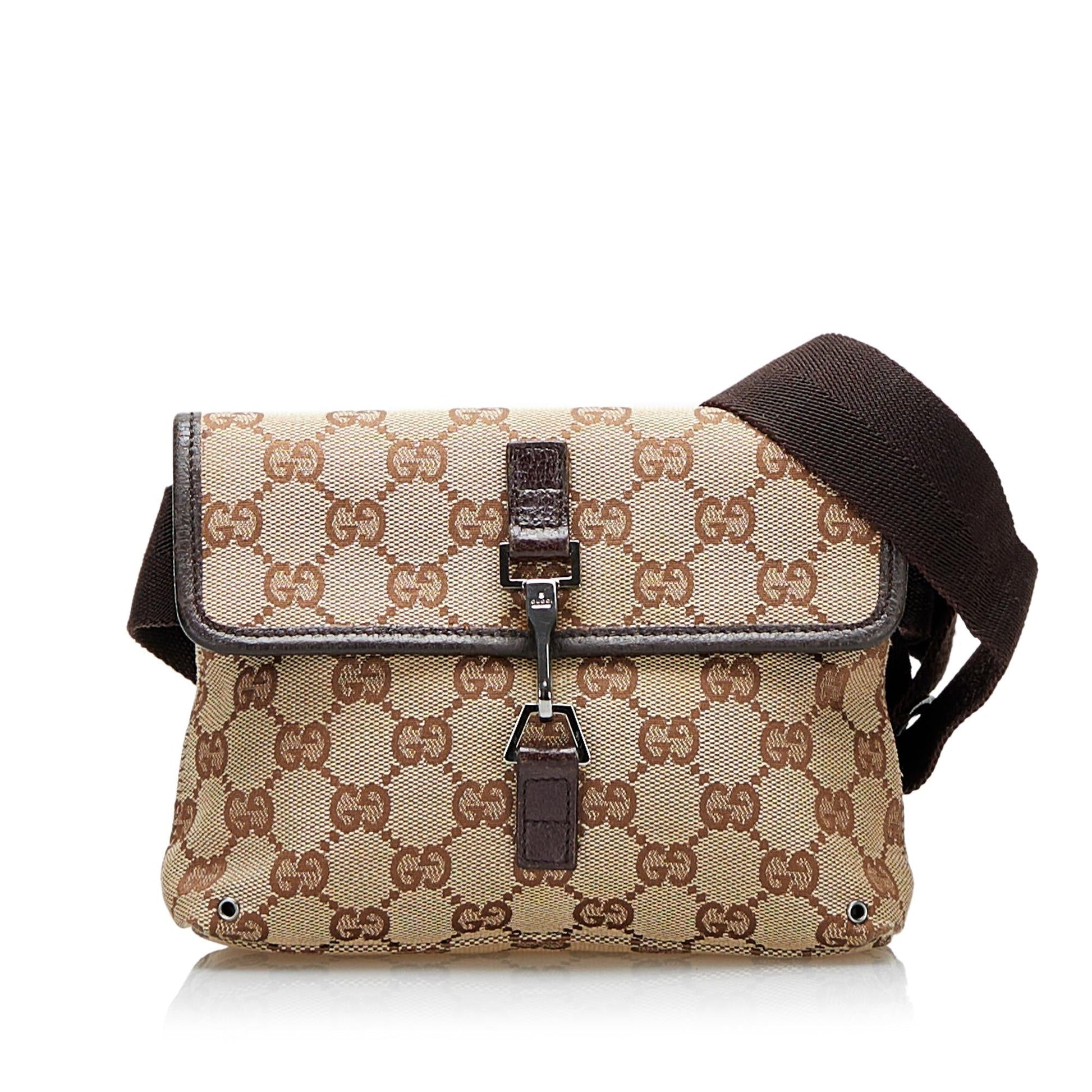 Gucci Canvas Shoulder Bag
