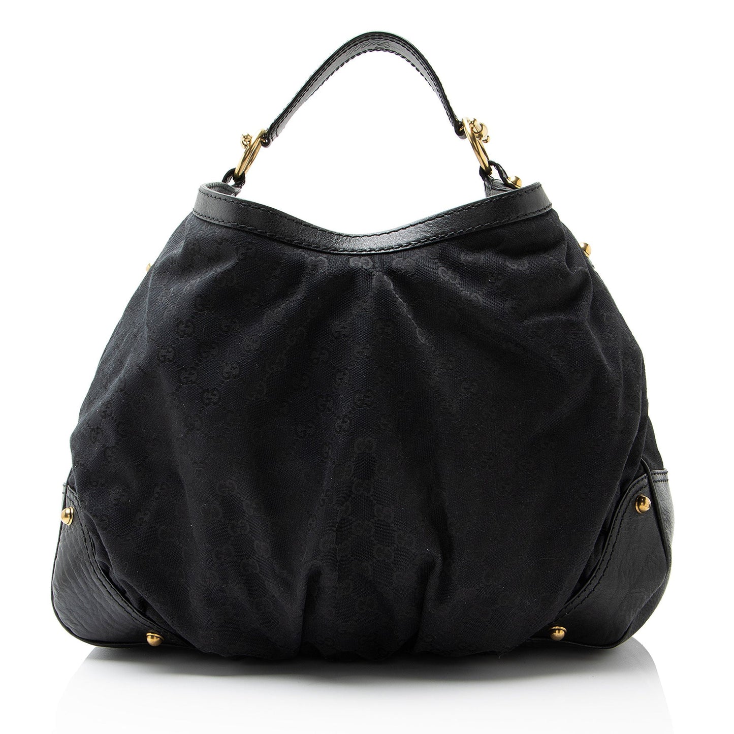 Gucci GG Canvas Jockey Large Hobo