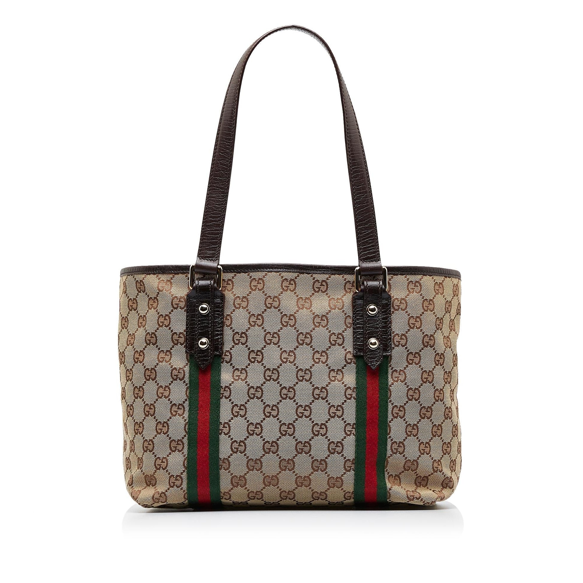 Gucci Canvas Shoulder Bag
