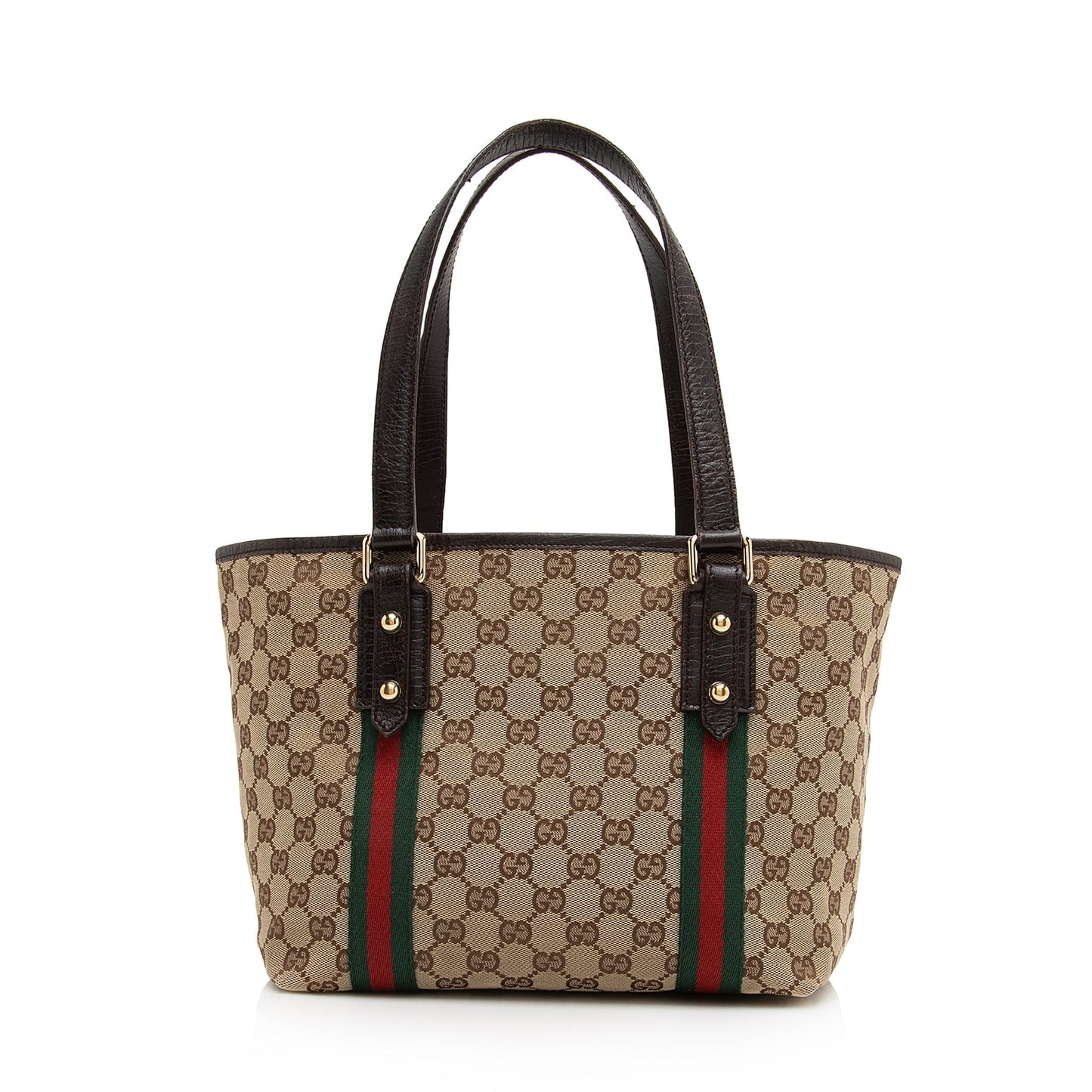 Gucci GG Canvas Jolicoeur Medium Tote (SHF-22938)