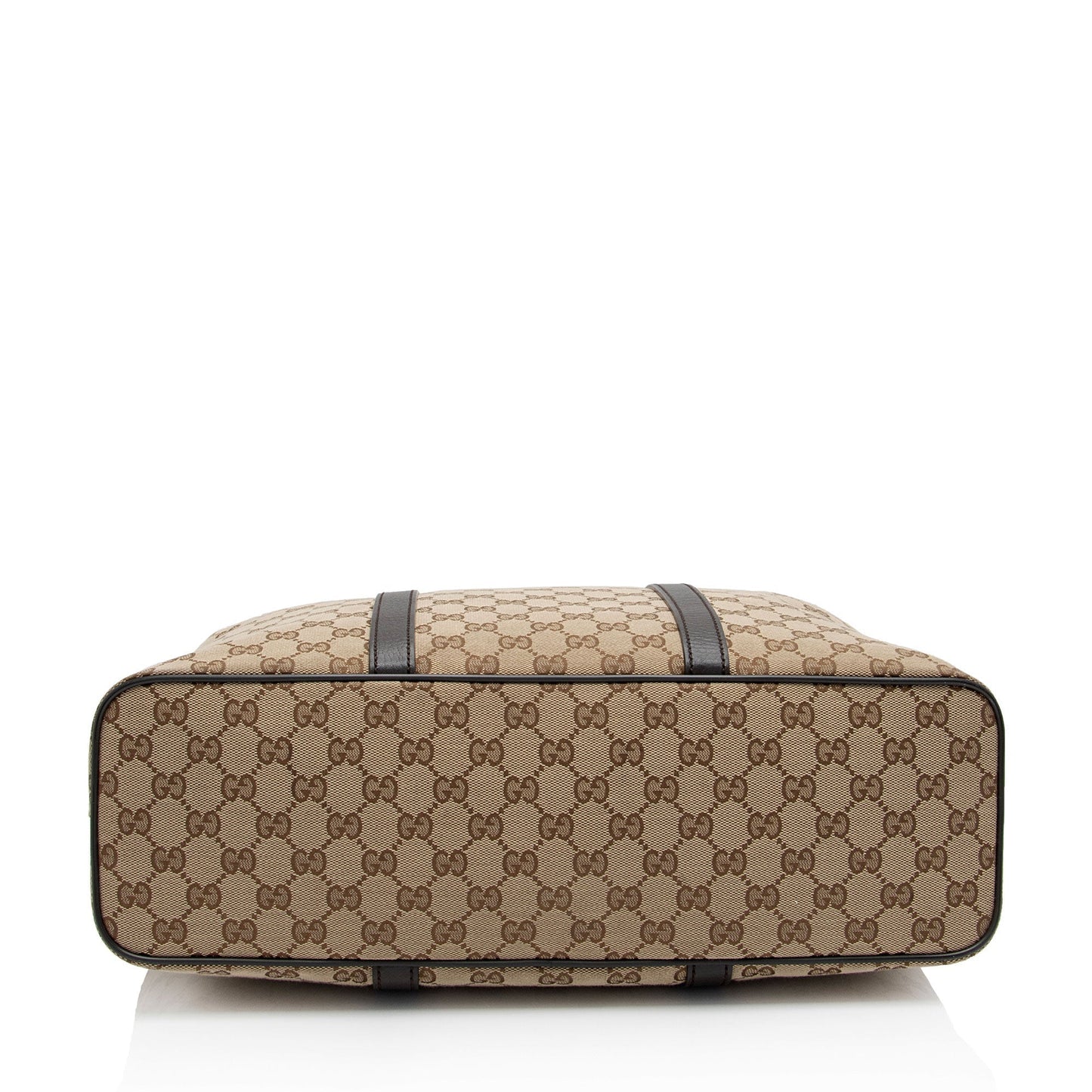 Gucci Leather Canvas Tote