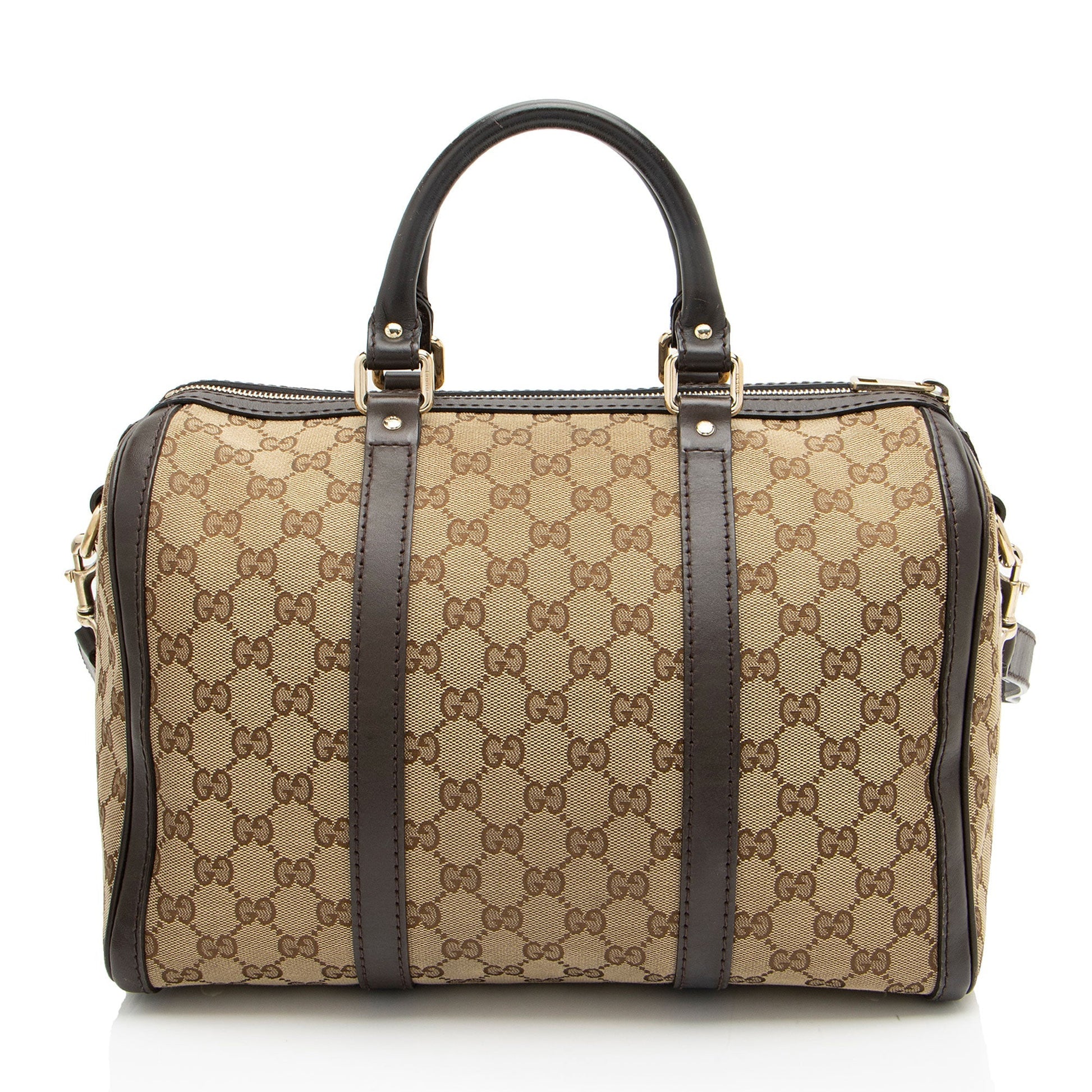 Gucci GG Canvas Joy Medium Boston Bag (SHF-gIsKE9)