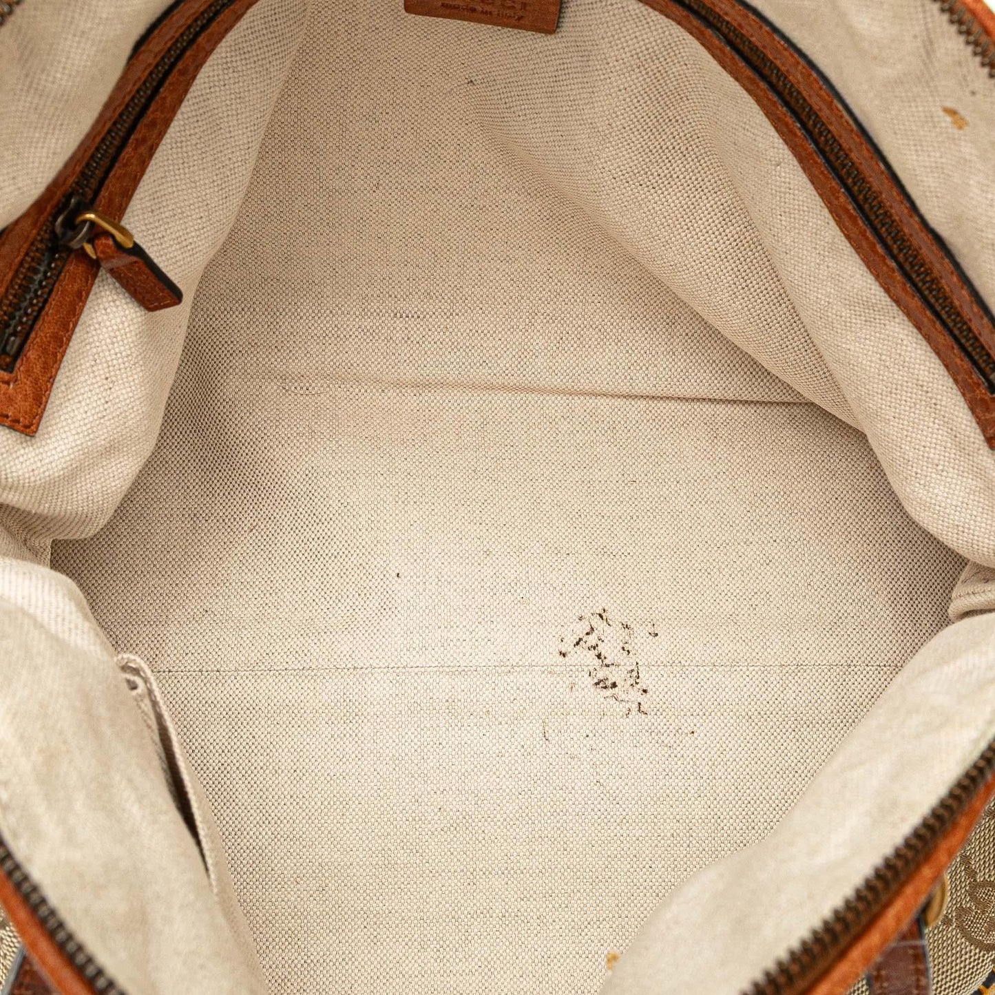 Gucci GG Canvas Laidback Crafty Handbag