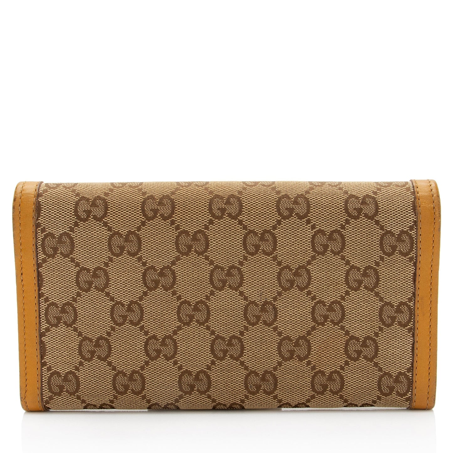 Gucci GG Canvas Leather Sukey Wallet (SHF-kBNDIb)