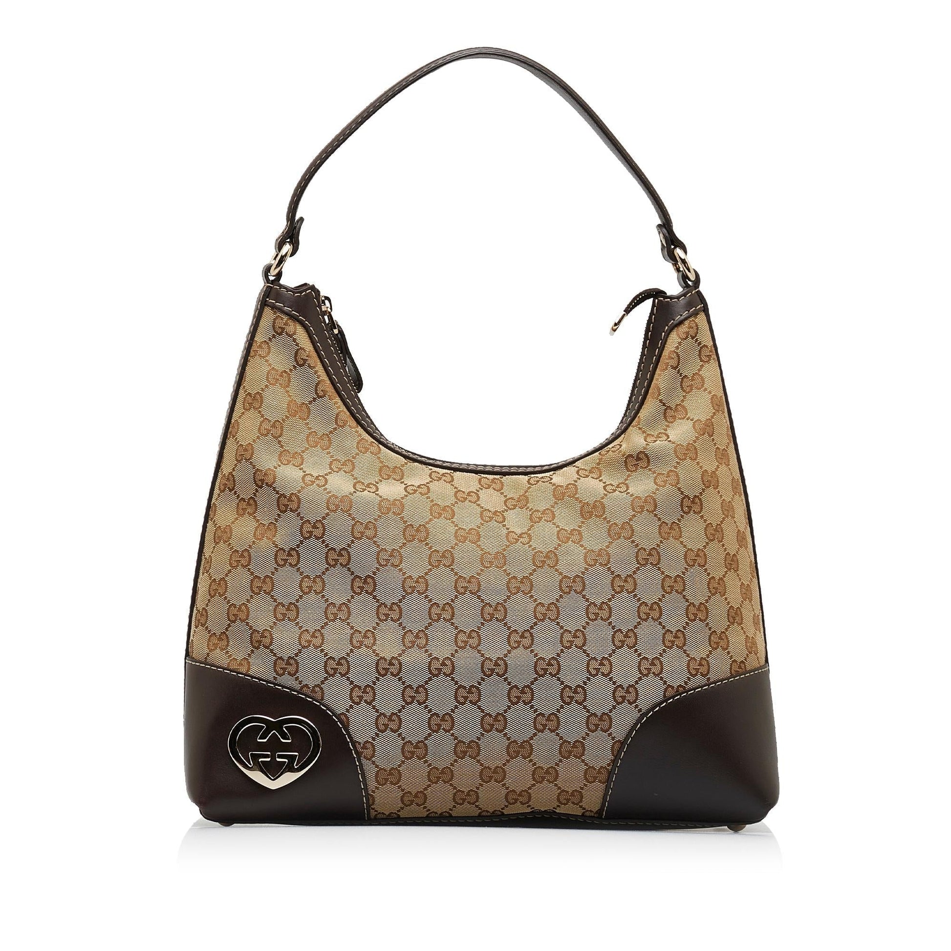 Gucci Canvas Shoulder Bag