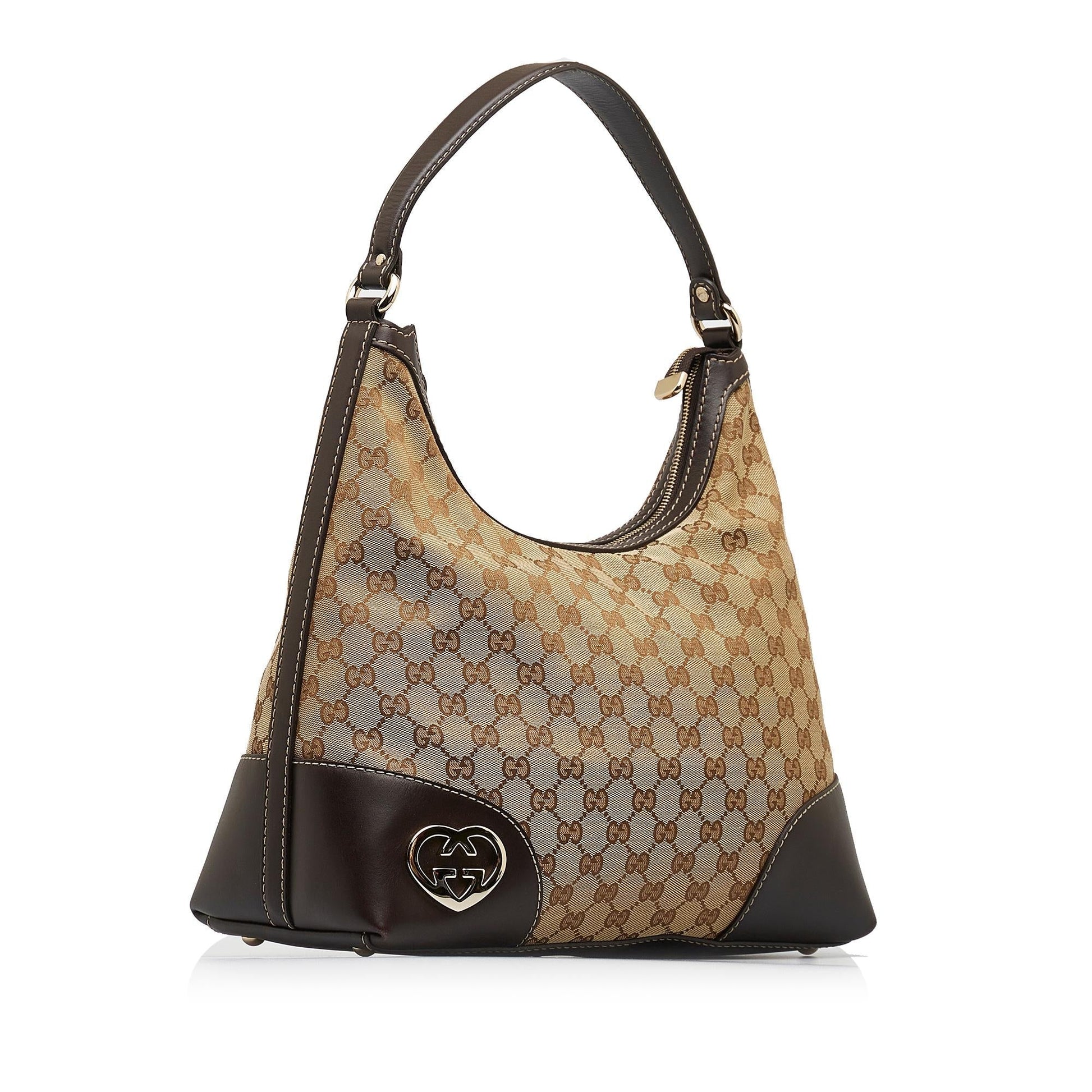 Gucci Canvas Shoulder Bag