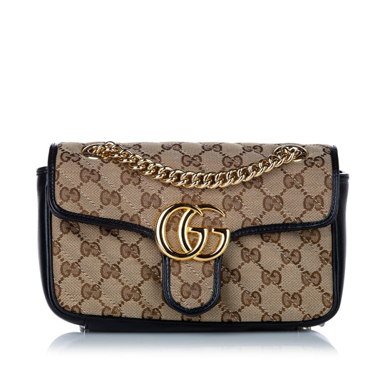 Gucci GG Marmont Canvas Crossbody