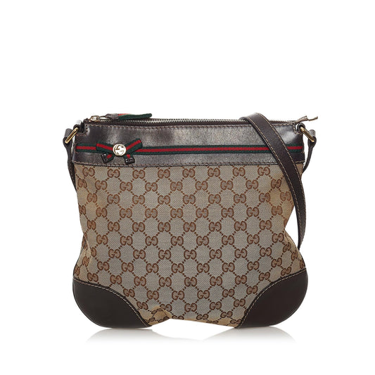 Gucci GG Canvas Mayfair Crossbody Bag (SHG-32741)