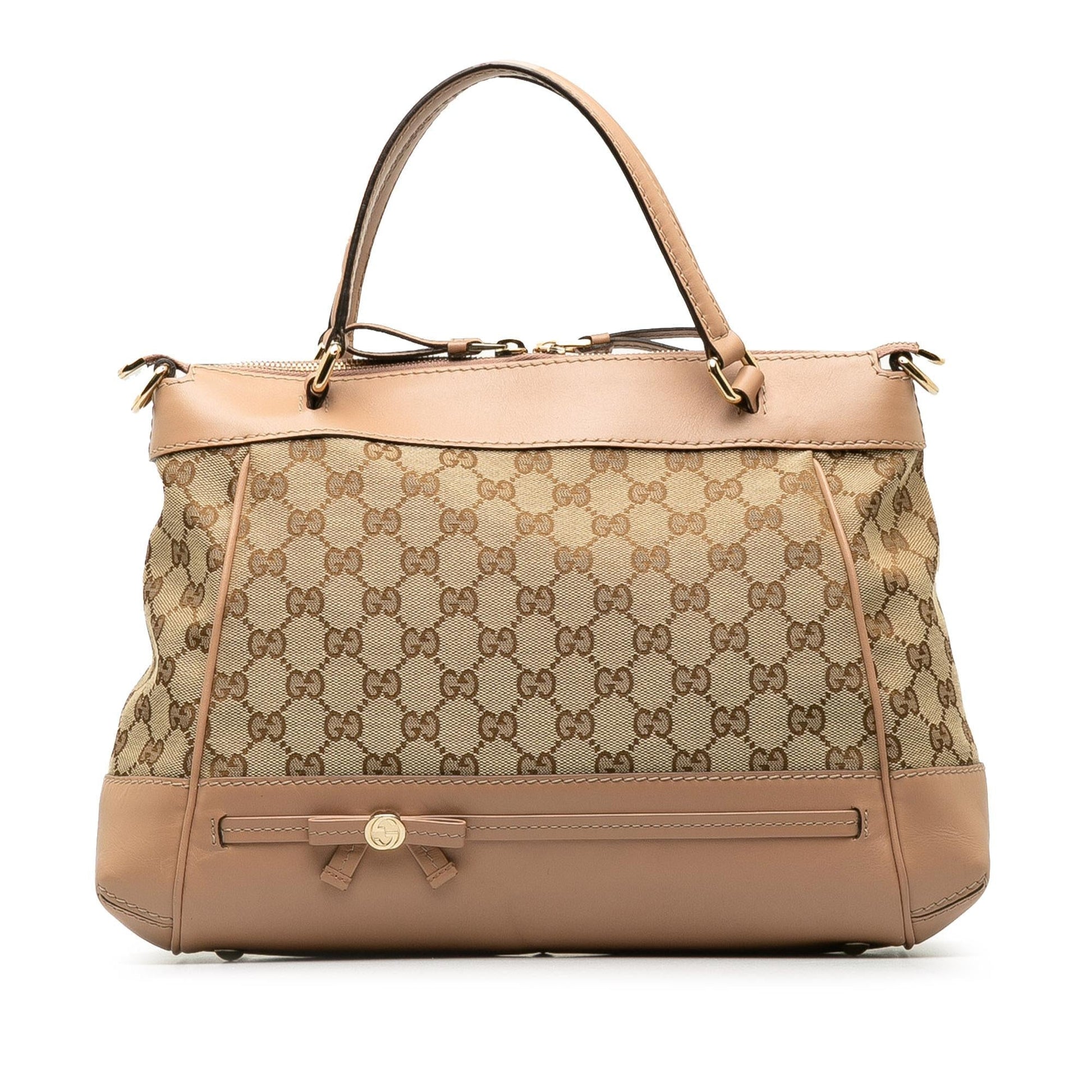 Gucci Canvas Shoulder Bag