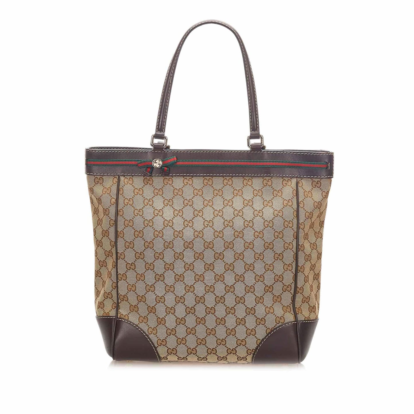Gucci Canvas Monogram Tote Style 28